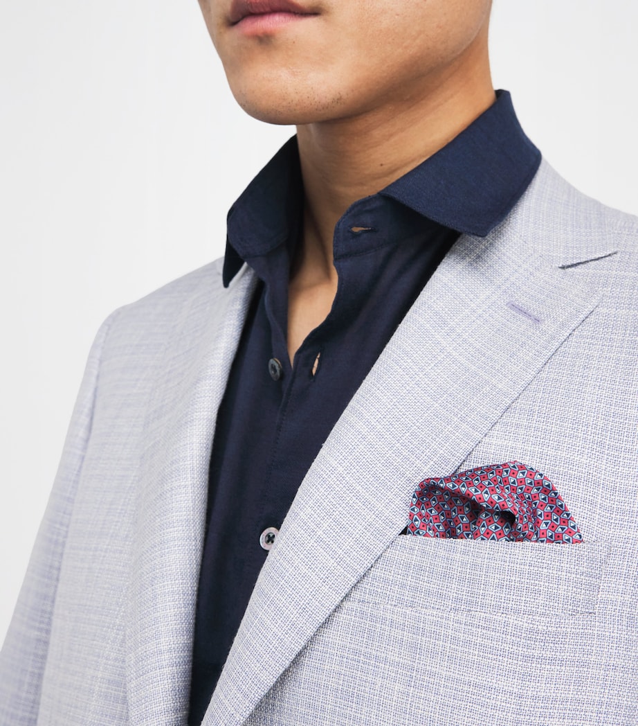 Silk Printed Pocket Square 3 Image 2