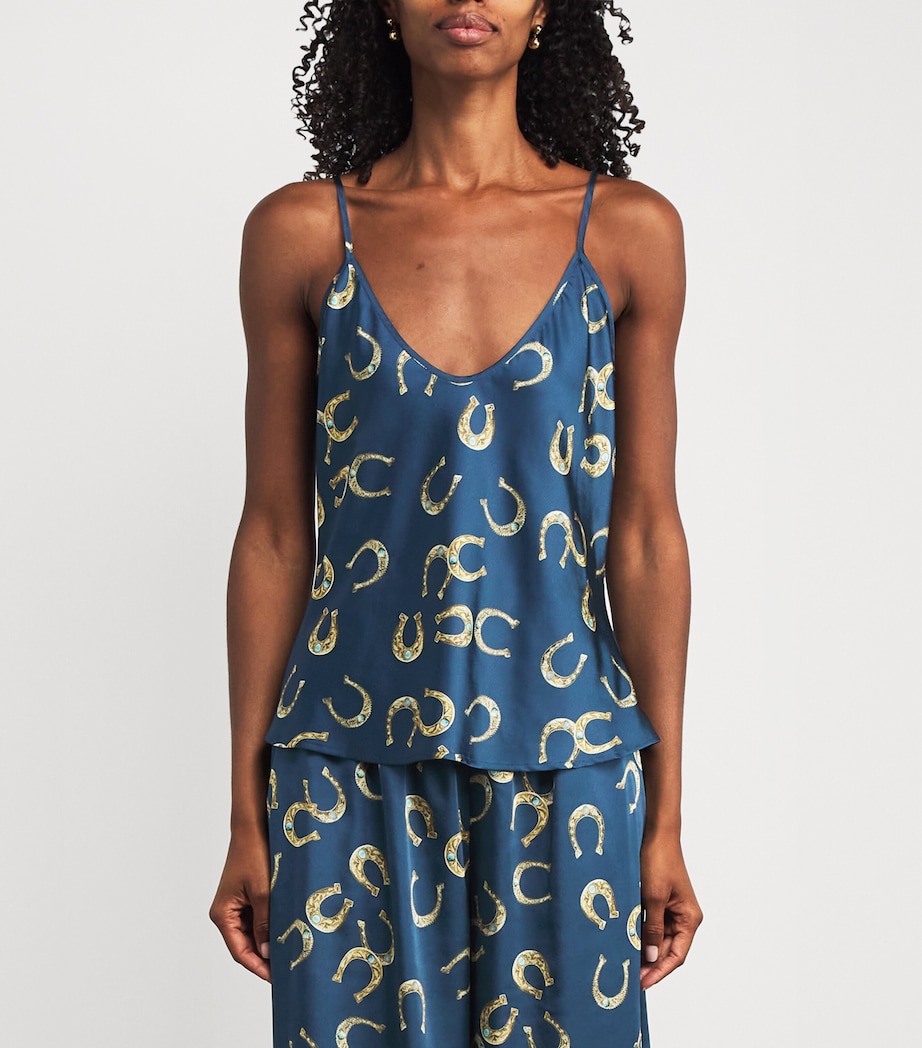 Satin Horseshoe Lexi Camisole MDNGHT MLTI HRSESHOE Image 3