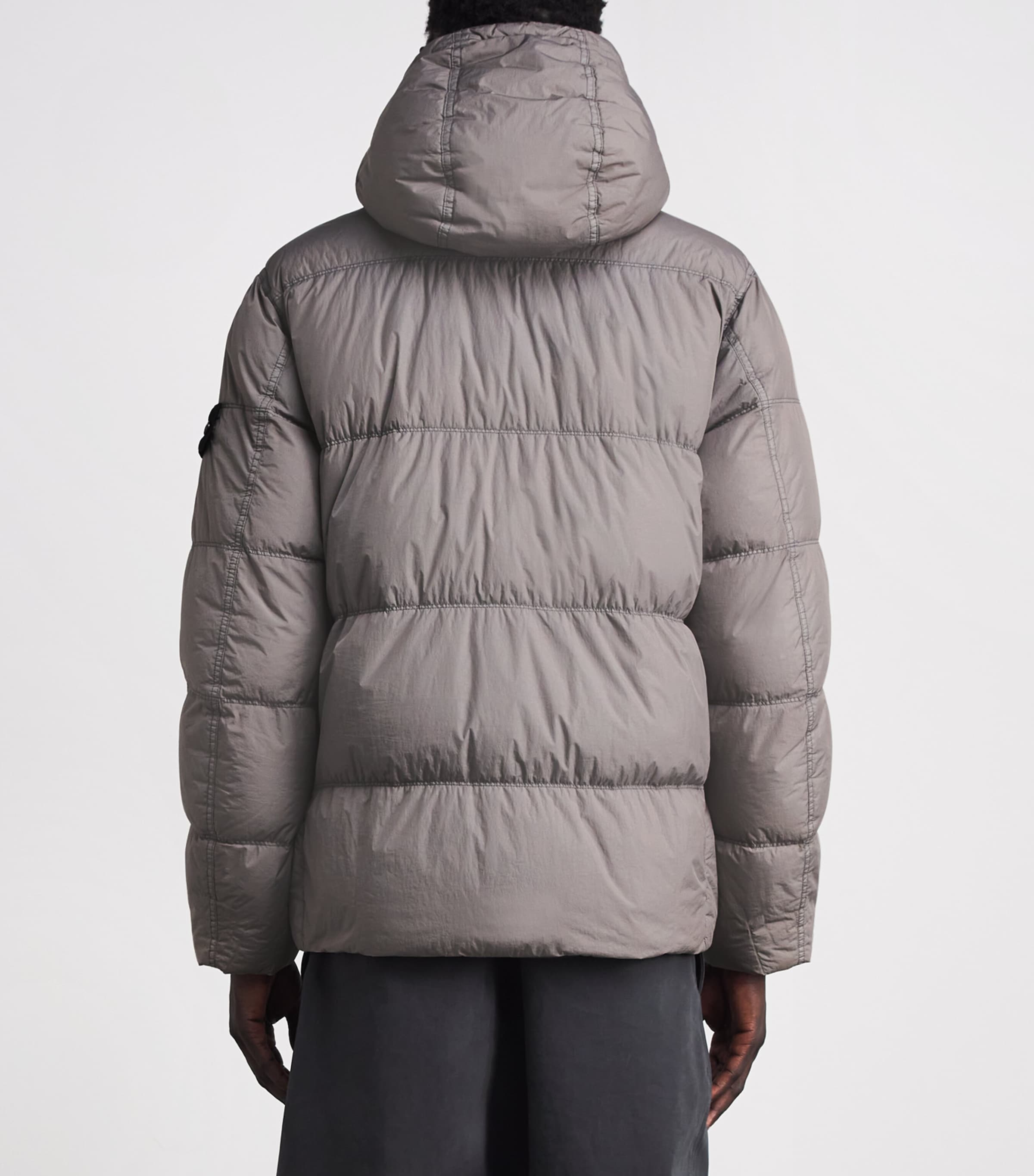 Stone Island Mens Crinkle Reps NY Puffer Jacket Image 5