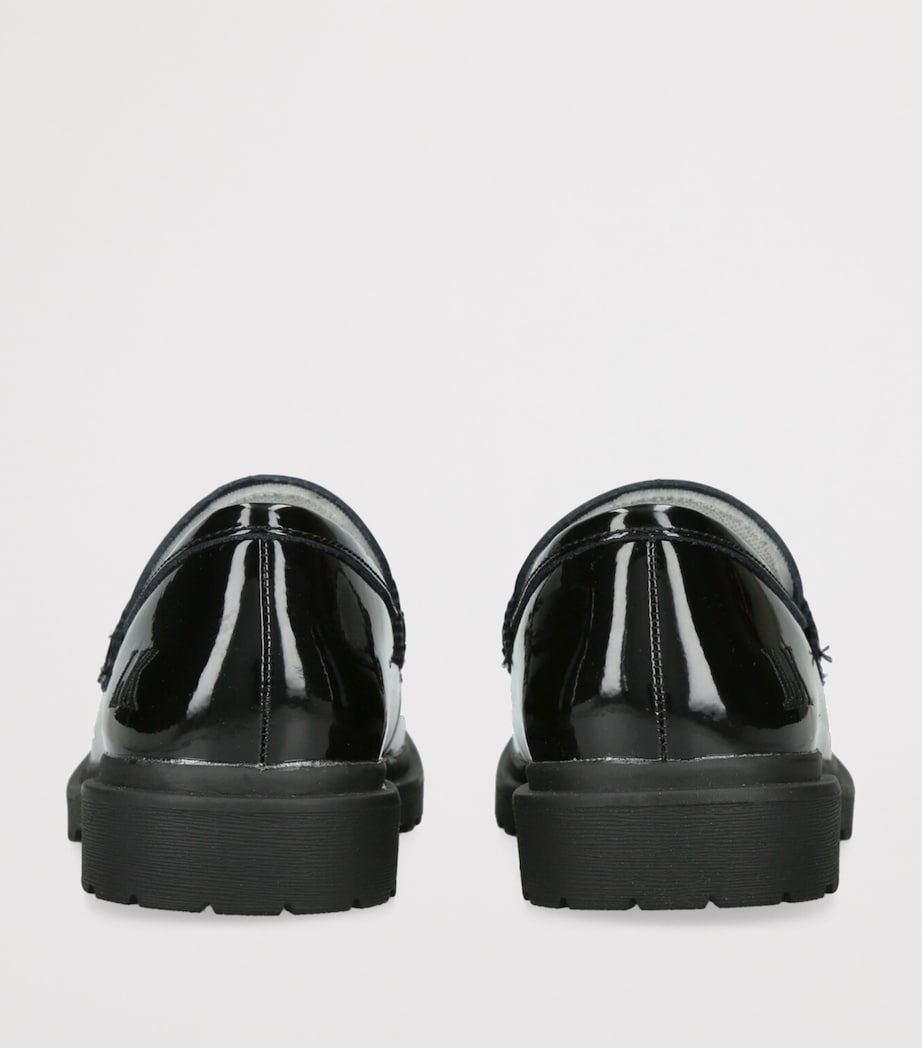 Lelli Kelly Patent Leather Clara Loafers Black Image 2