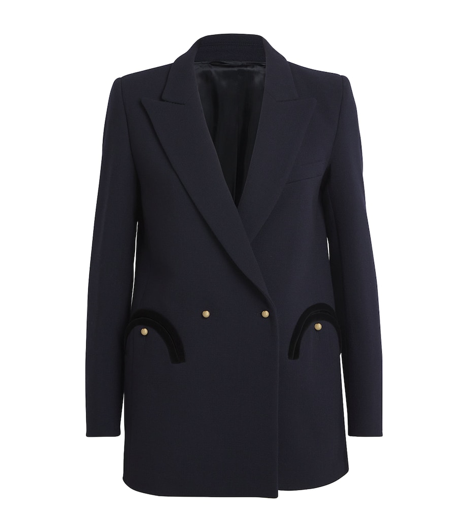 Virgin Wool Everyday Blazer 007 NAVY Image 1