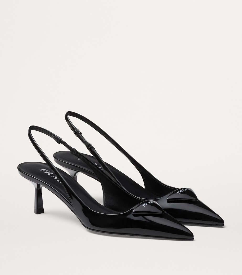 Patent Leather Slingback Pumps 55 F0002 Image 3