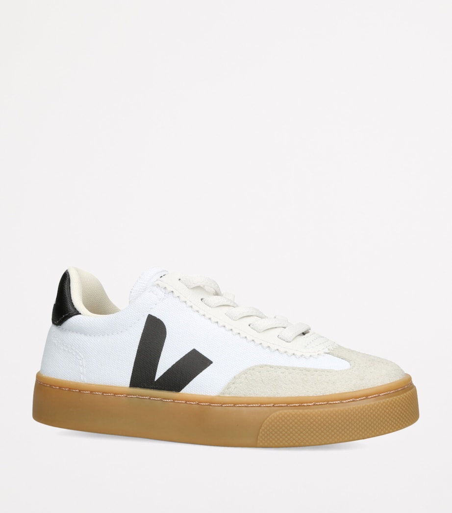 Canvas Volley Sneakers WHITE/BLK Image 3