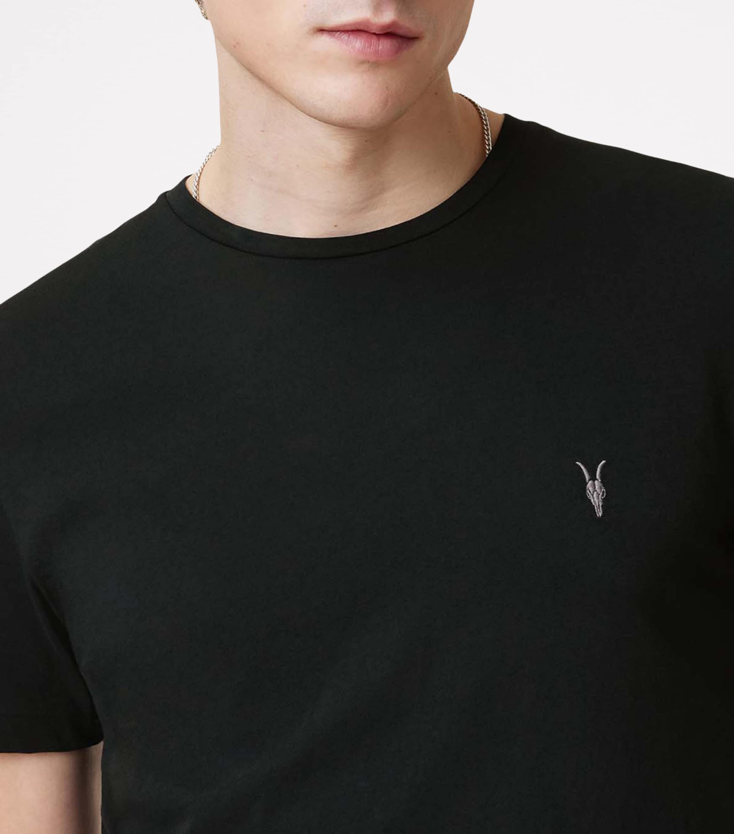 Organic Cotton Tonic T-Shirt JET BLACK Image 6