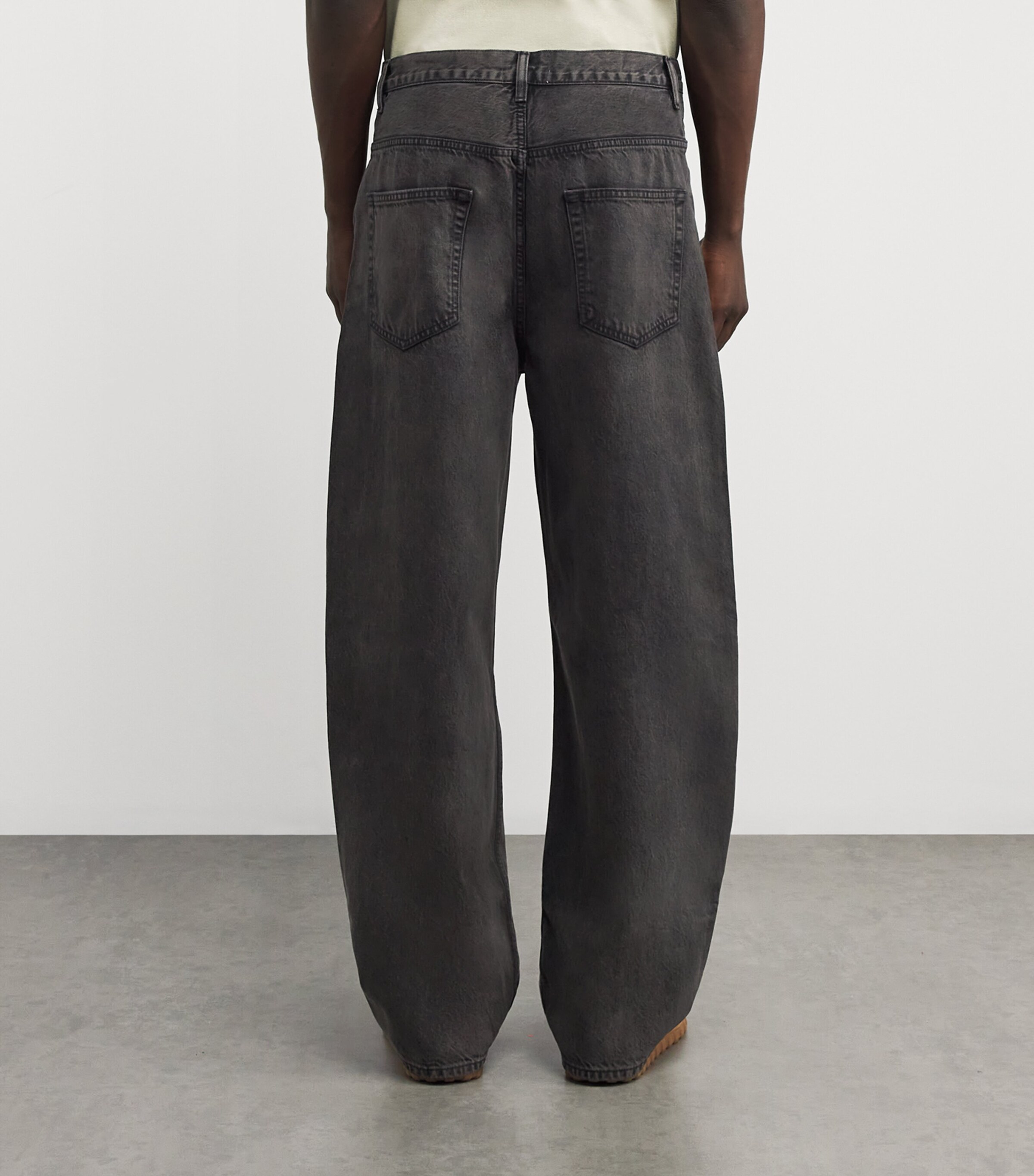FRAME Mens Baggy Jeans Bnzt Image 4