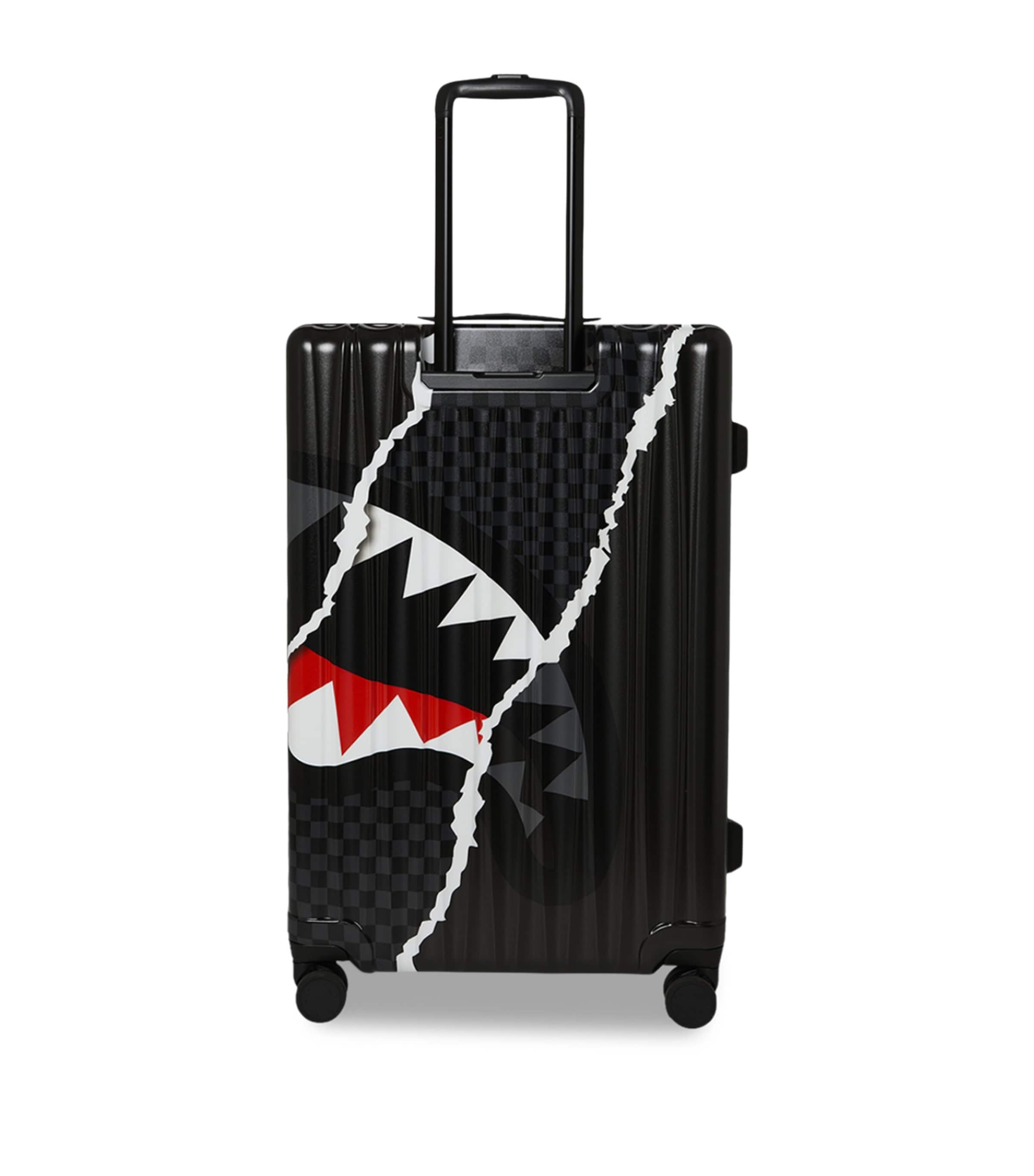 Sprayground Centre Rip Revealing Grey Check-In Suitcase (75cm) Grey Image 2
