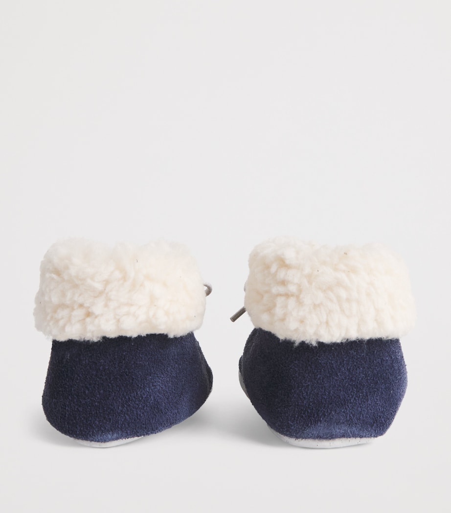 Tartine et Chocolat Leather Booties Marine Image 3