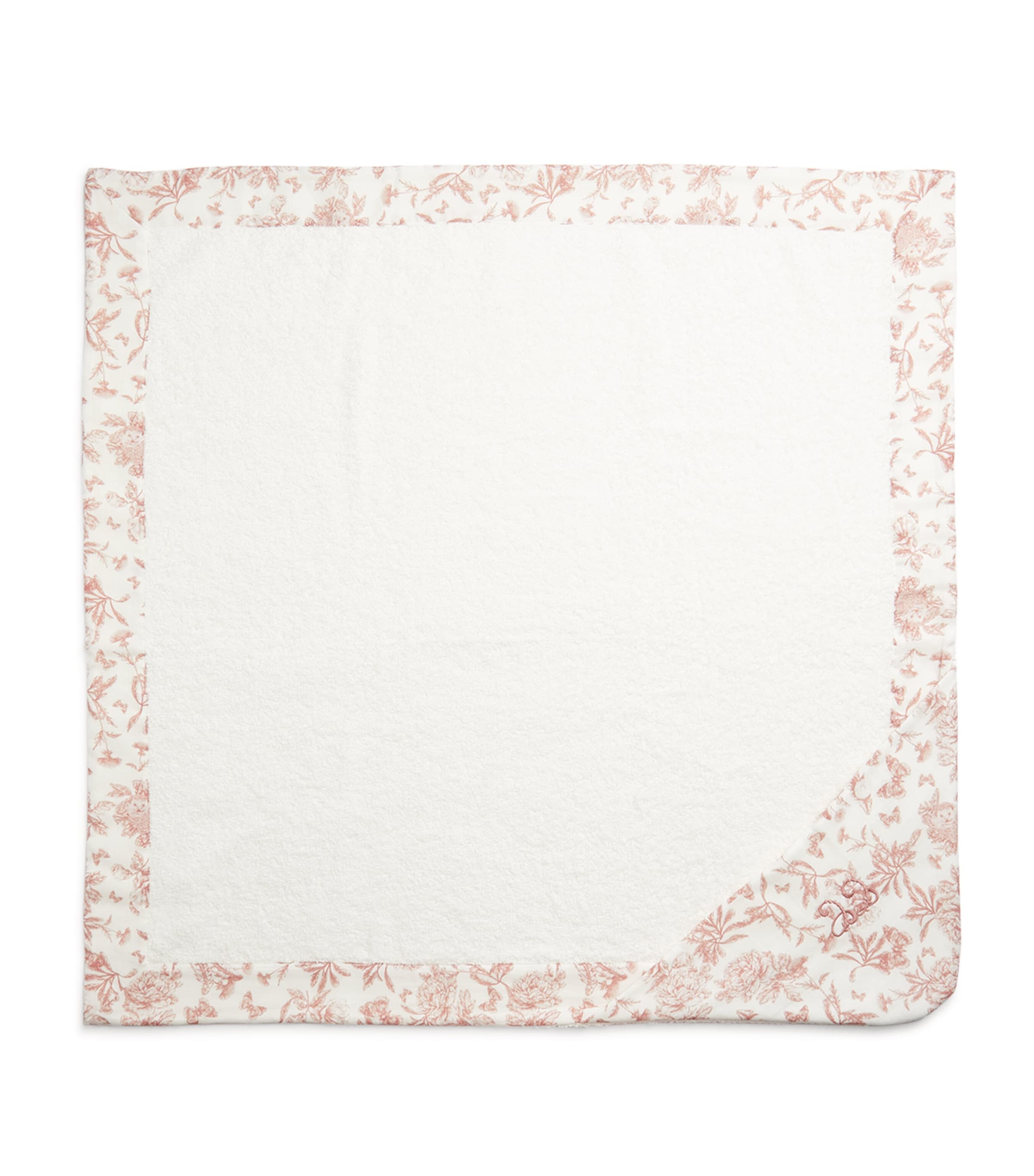 Tartine Et Chocolat Printed Hooded Towel In Pink