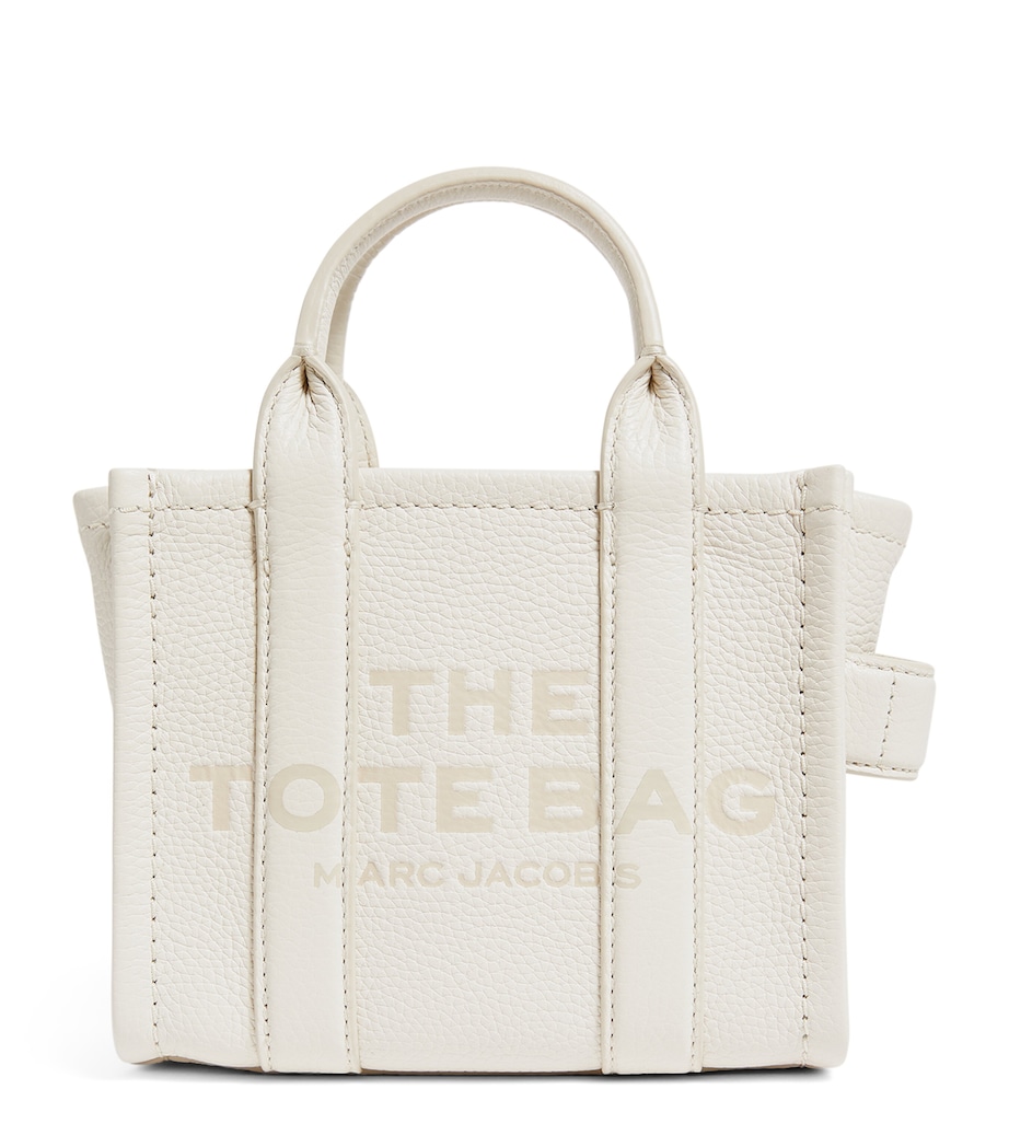 The Marc Jacobs Micro Leather The Tote Bag 140 COTTON Image 1