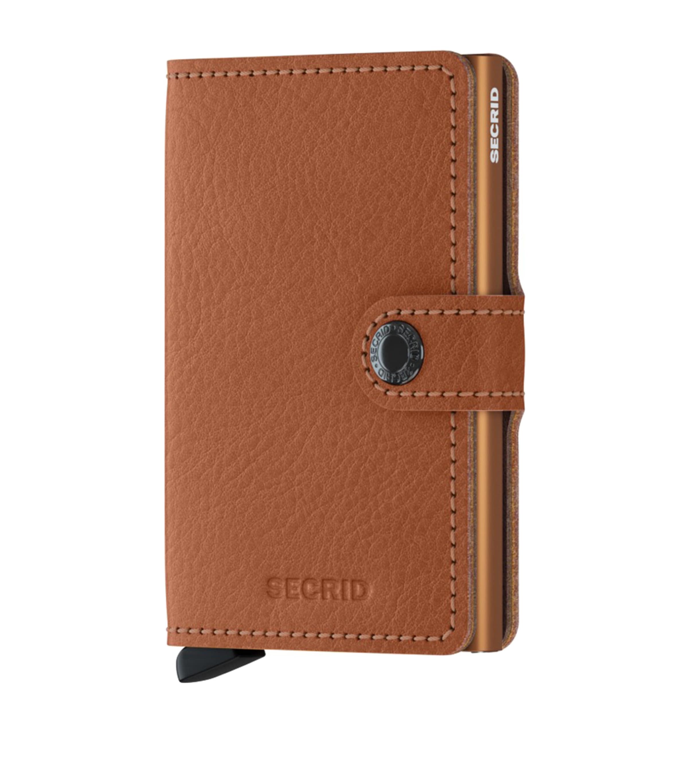 Secrid Veg Leather Miniwallet Caramel Image 1
