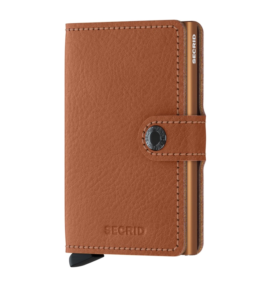 Secrid Veg Leather Miniwallet Caramel Image 1