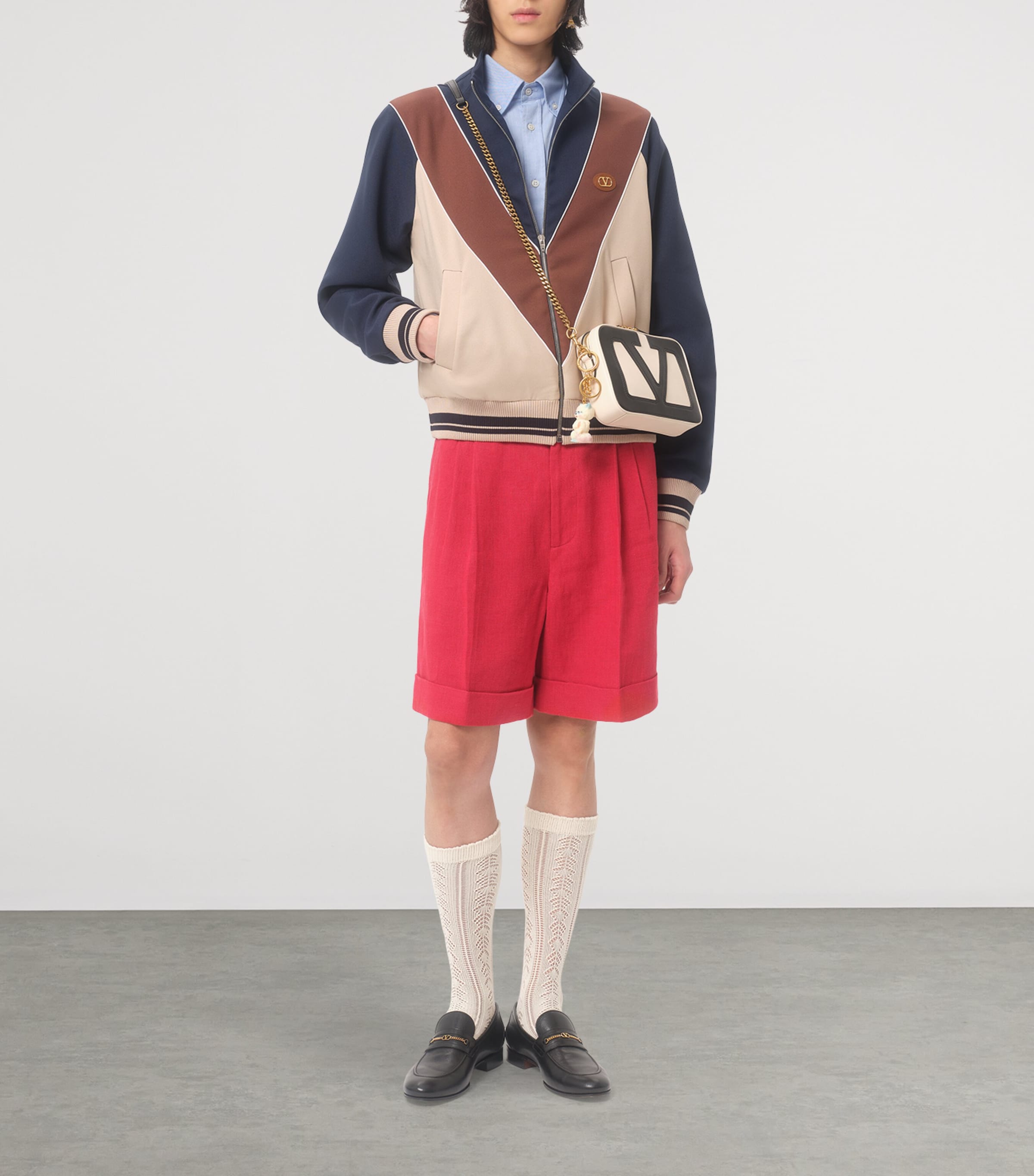 Linen Bermuda Shorts C61 Image 5