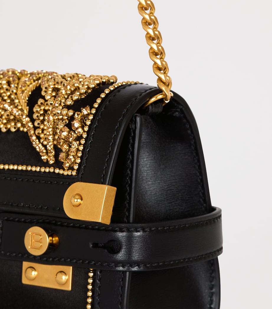 Leather B-Buzz 23 Clutch Bag EAD NOIR/OR Image 7