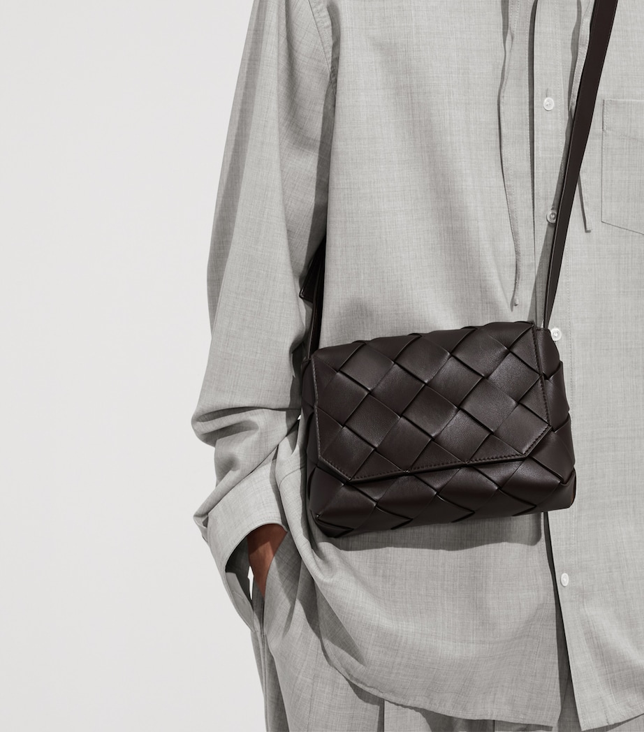Bottega Veneta Leather Diago Cross-Body Bag Image 3