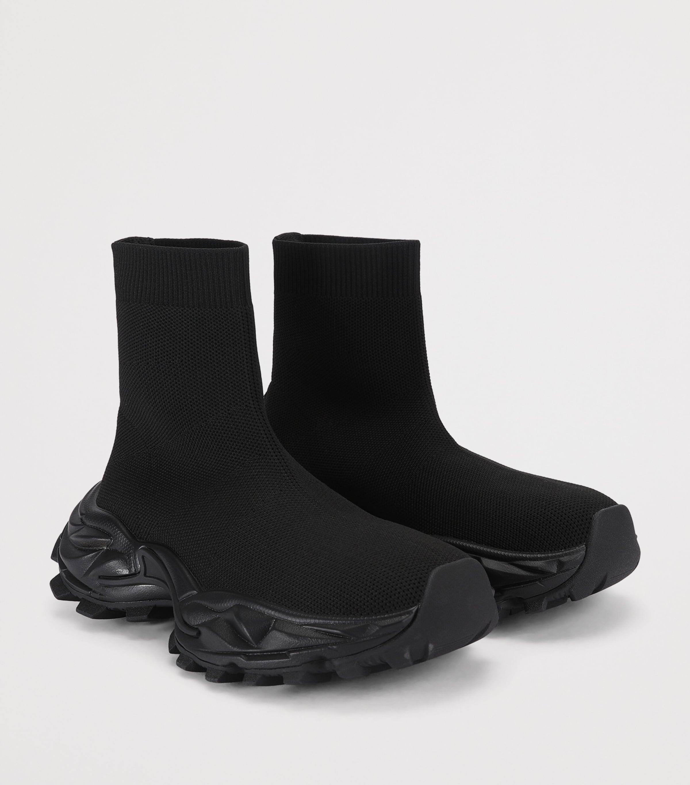 Kurt Geiger London Dalston Sock Runner Boots Black Image 3