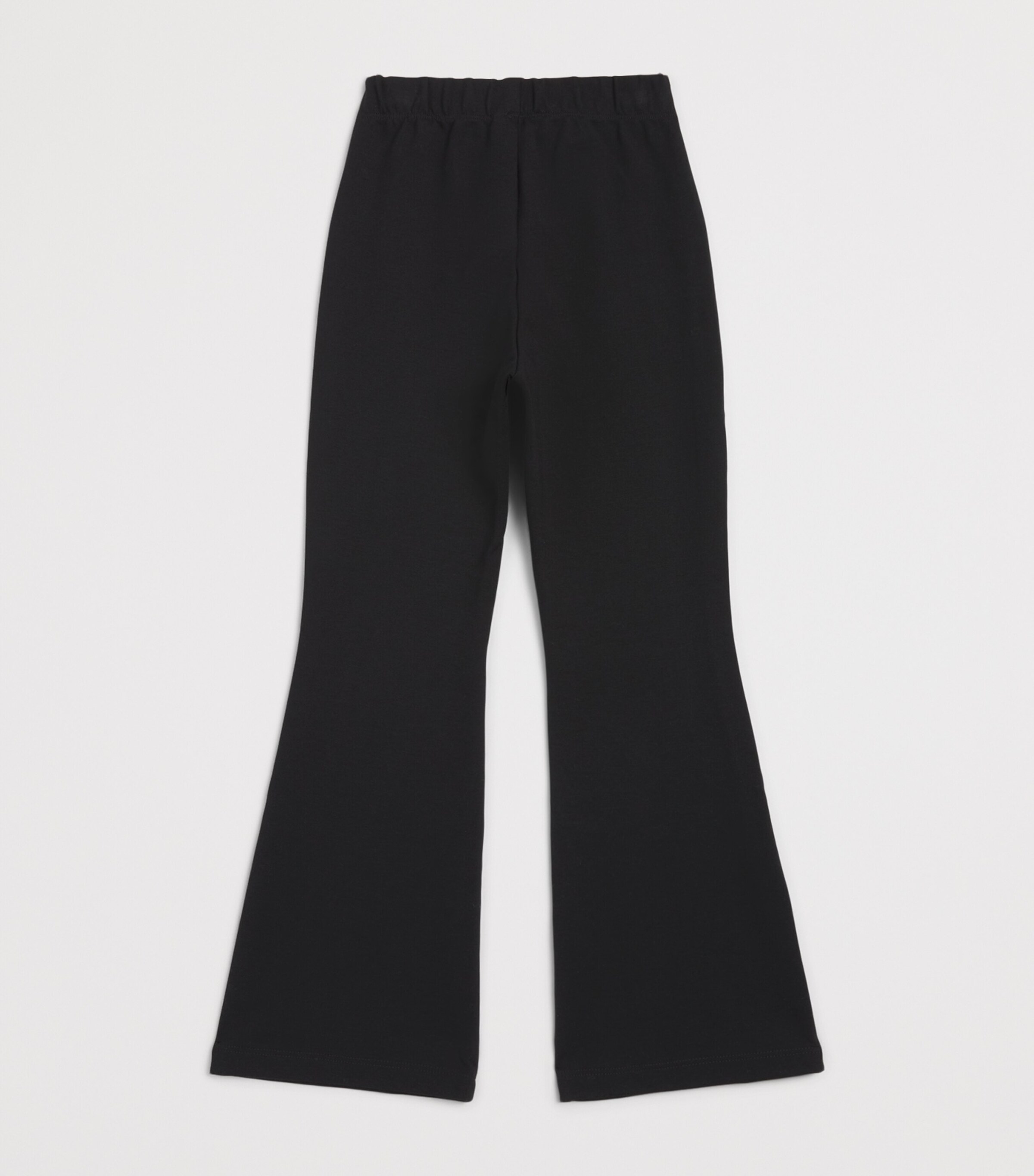 Monnalisa Flared Milano Sweatpants (4-12 Years) Nero Image 2