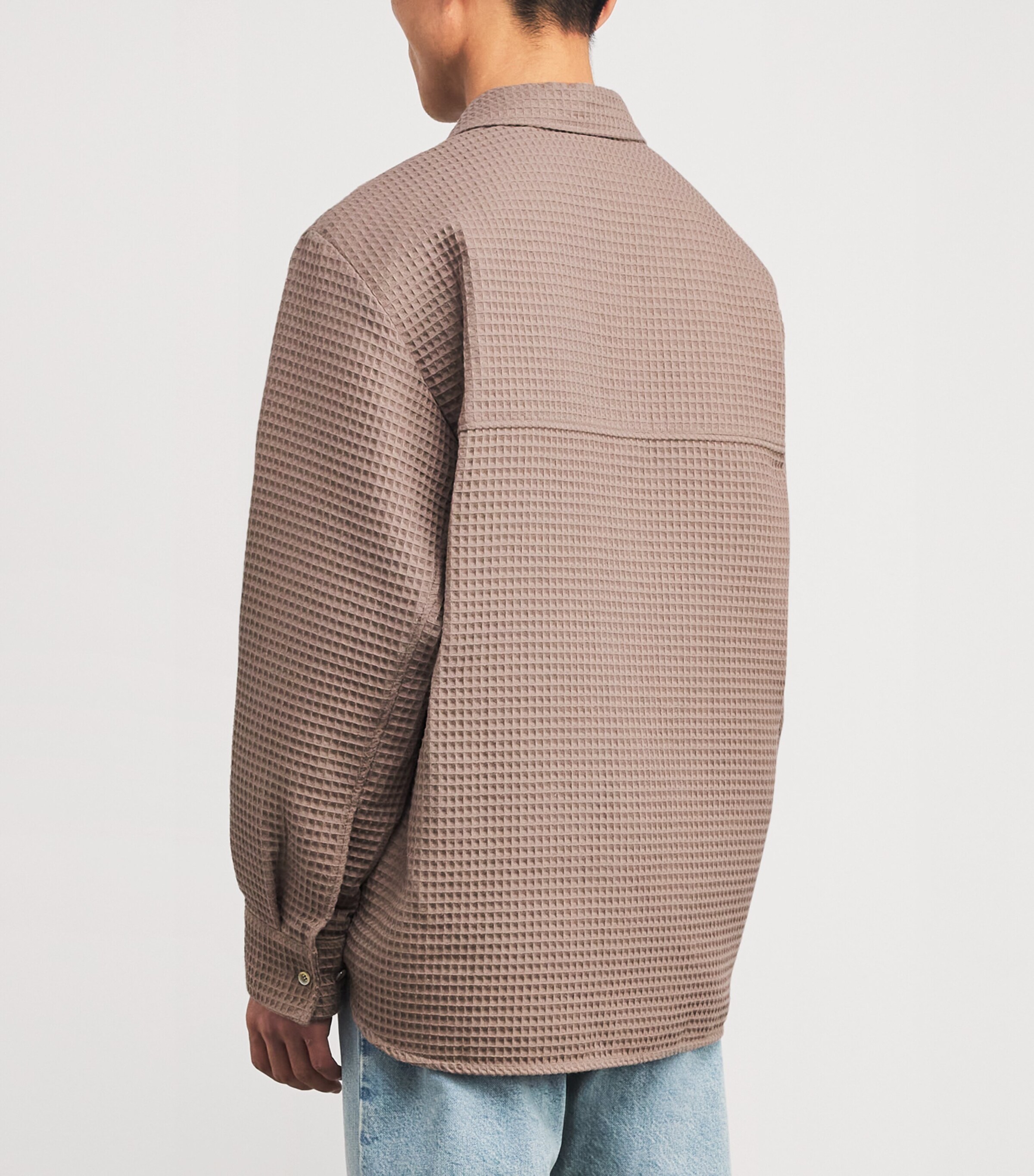 Séfr Mens Cotton Waffle Oseary Shirt Spiaggia Image 4