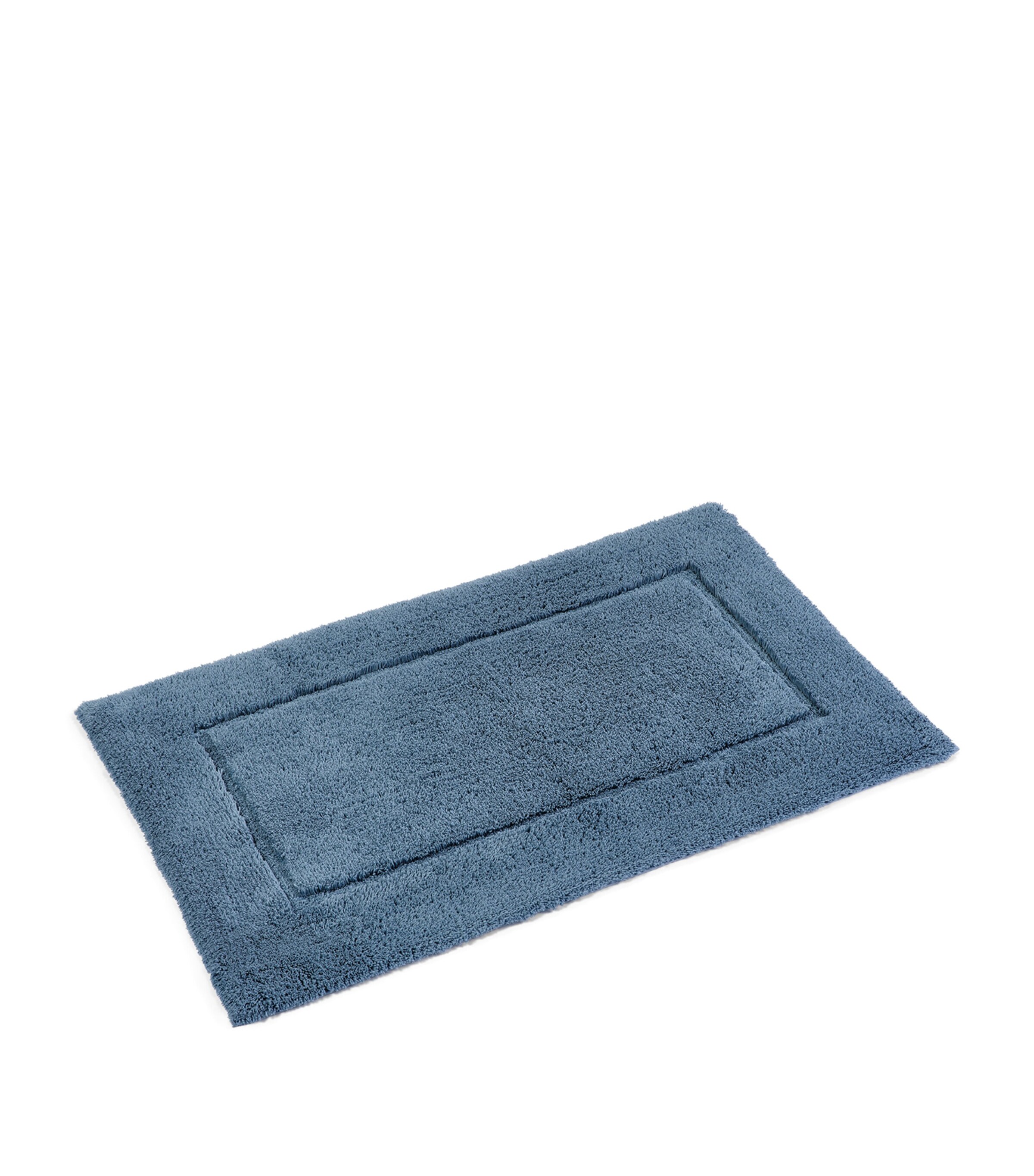 Abyss & Habidecor Egyptian Cotton Must Bath Mat (70cm x 120cm) Blue Stone Image 3