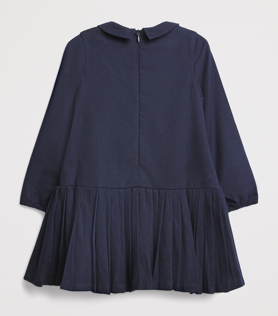 Pleated Drop-Waist Dress (2-14 Years) 4 MARINE Image 2