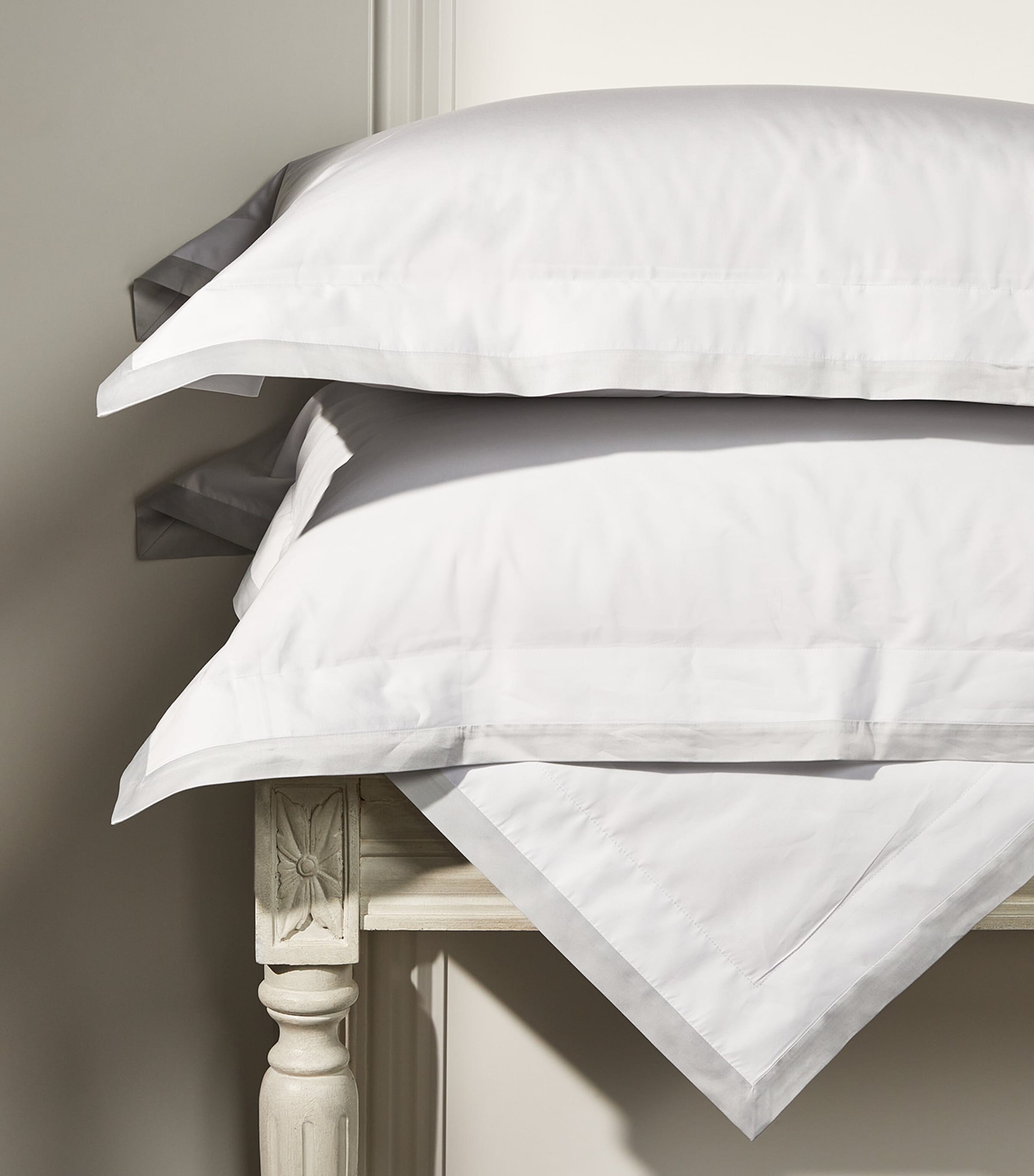 Celso De Lemos Hella Square Pillowcase In Grey