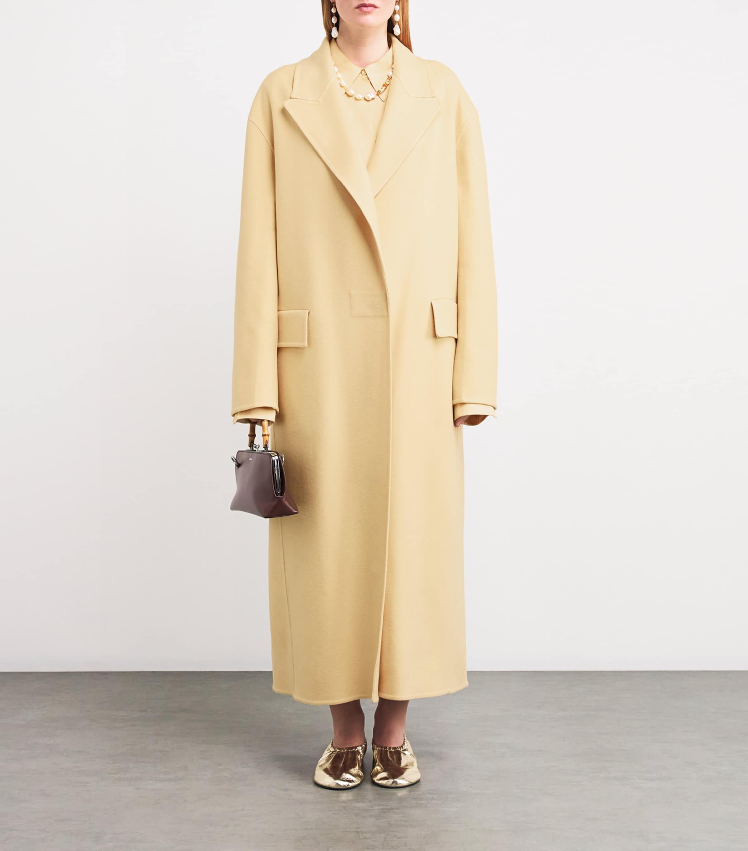 【送料&関税込】Jil Sander Ganache Viscose Trench Coat Jil Sander Ganache Viscose Trench Coat | italist