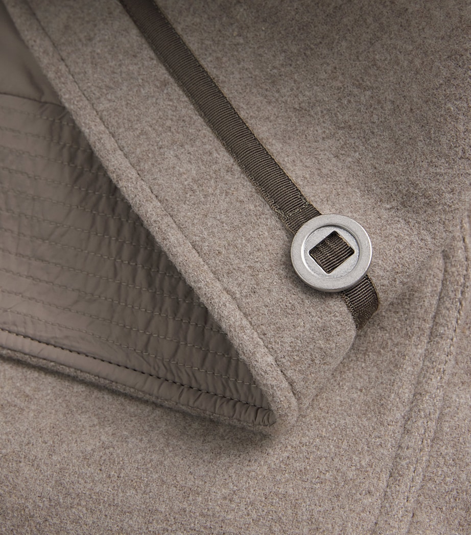 Wool-Blend Mila Coat DRK DRIFTWOOD HTHR Image 5