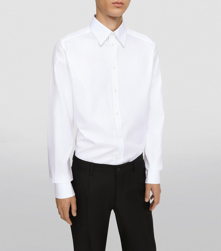 Cotton Shirt W0800-OPTICAL WHITE Image 5