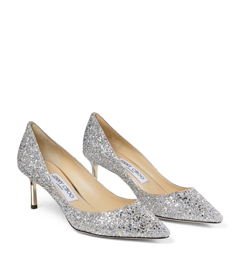 Romy 60 Glitter Pumps CHAMPAGNE Image 4