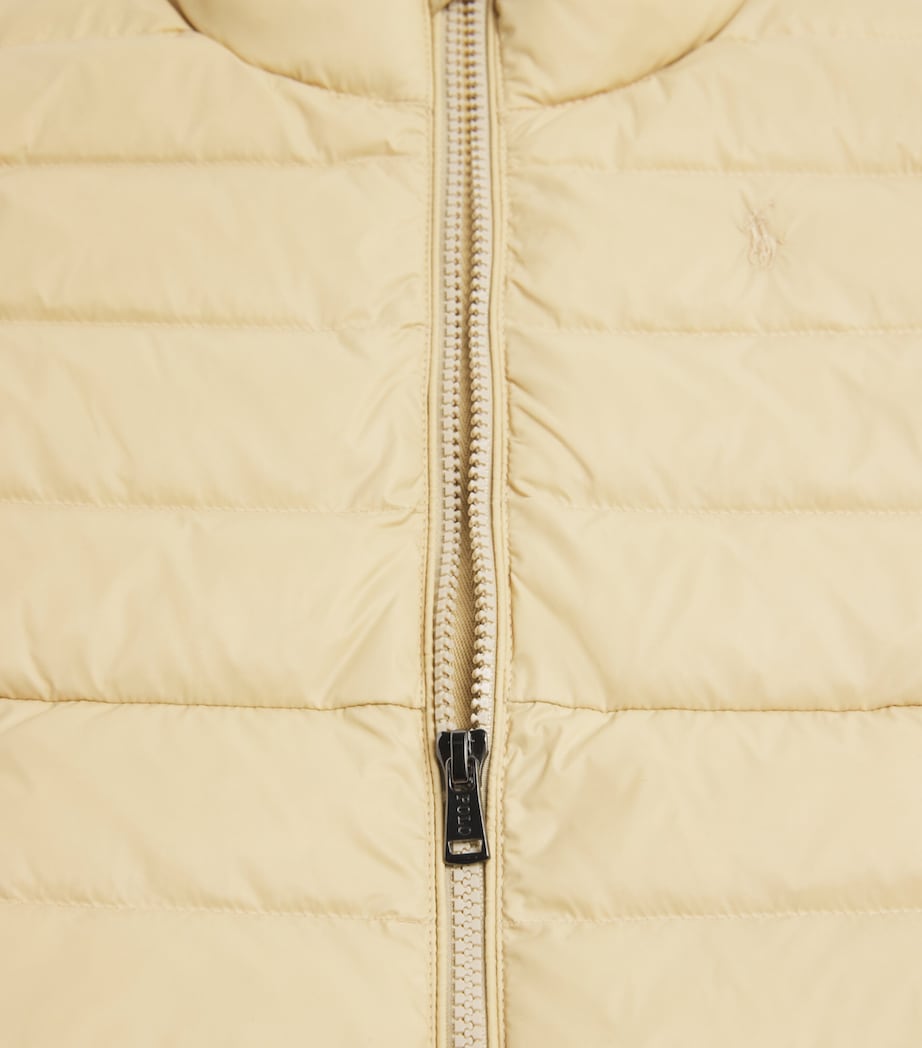 Ralph Lauren Kids Quilted Gilet (2-7 Years) Tallow Cream Image 3