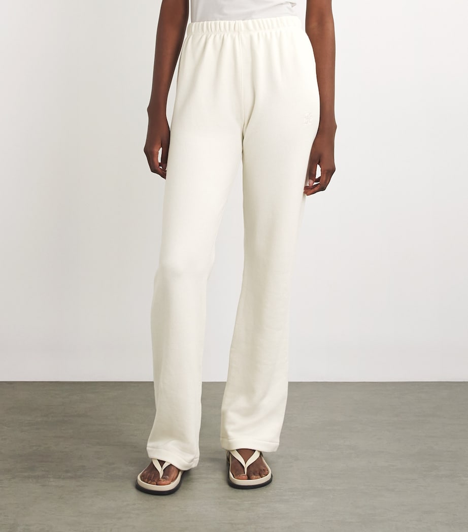 Straight-Leg Sweatpants CREAM Image 3