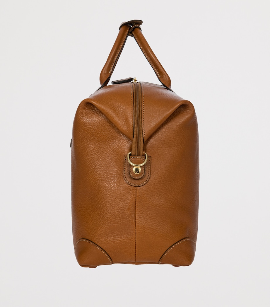 Leather Life Pelle Holdall Bag TAN Image 4