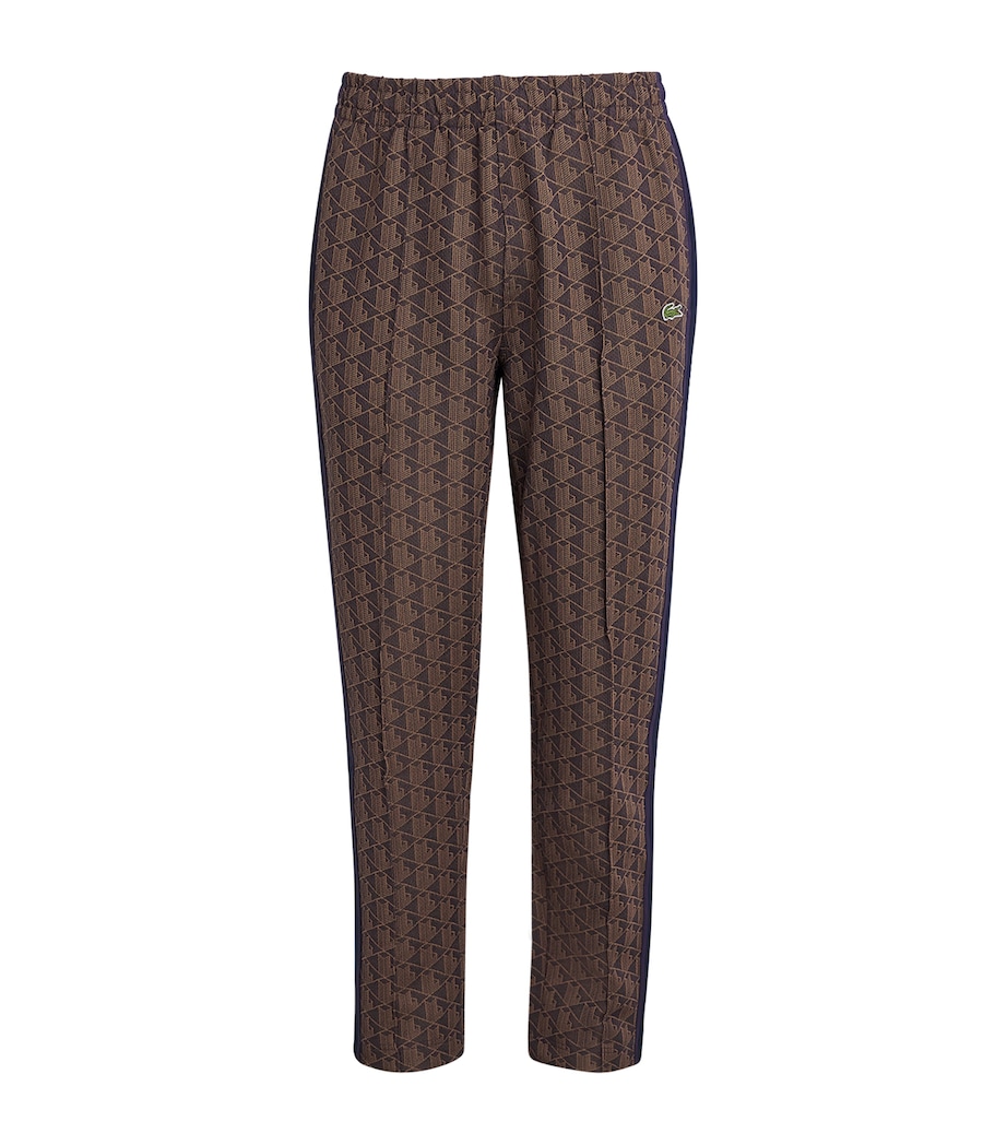 Monogram Jacquard Paris Sweatpants BROWN Image 1