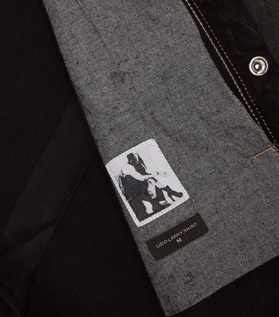 Lido Larry Denim Shirt BLACK WAX/ 99X Image 5