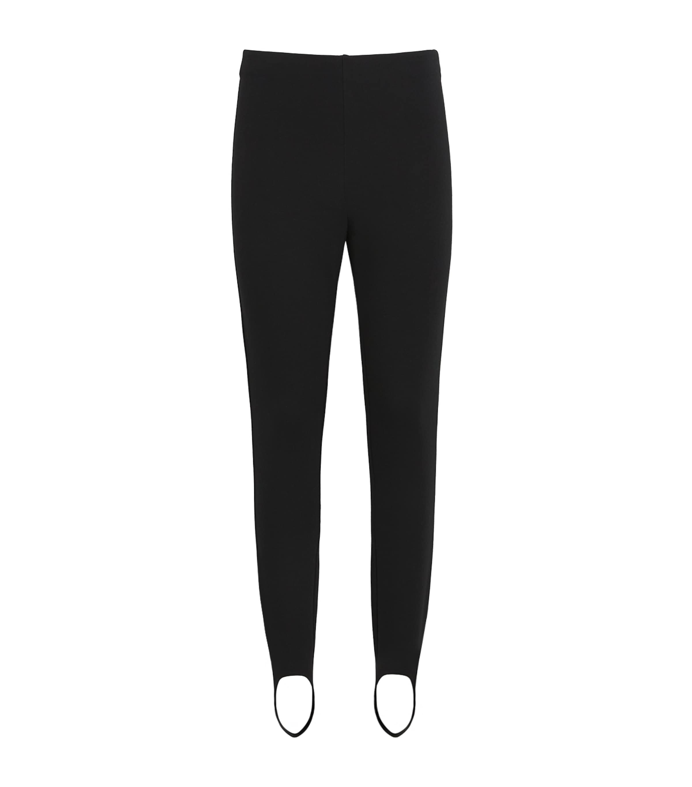 Skims High-waist Stirrup Leggings In Black