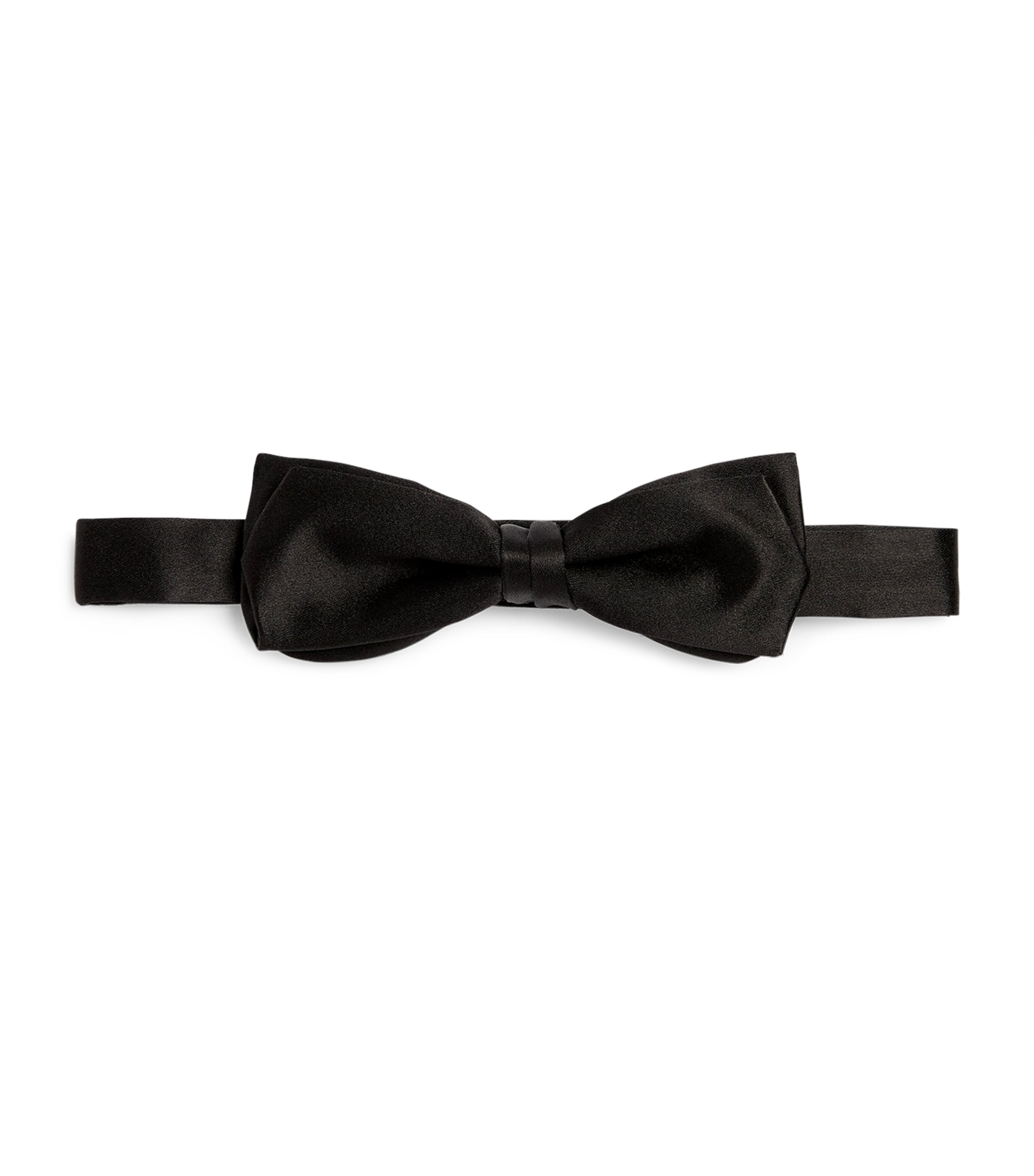 Pal Zileri Silk Bow Tie In Black