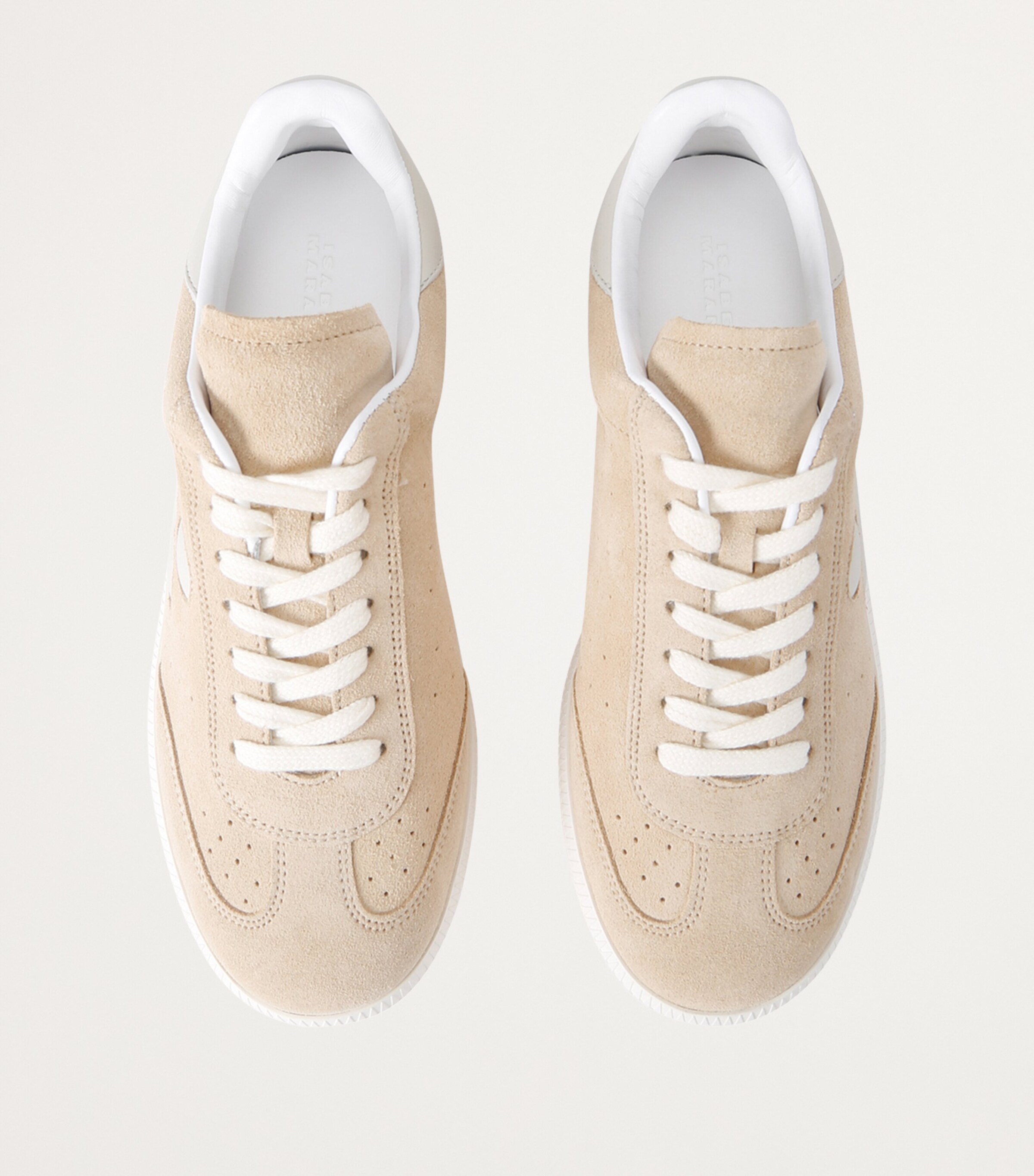 Isabel Marant Suede Bryce Logo Sneakers | Harrods UK