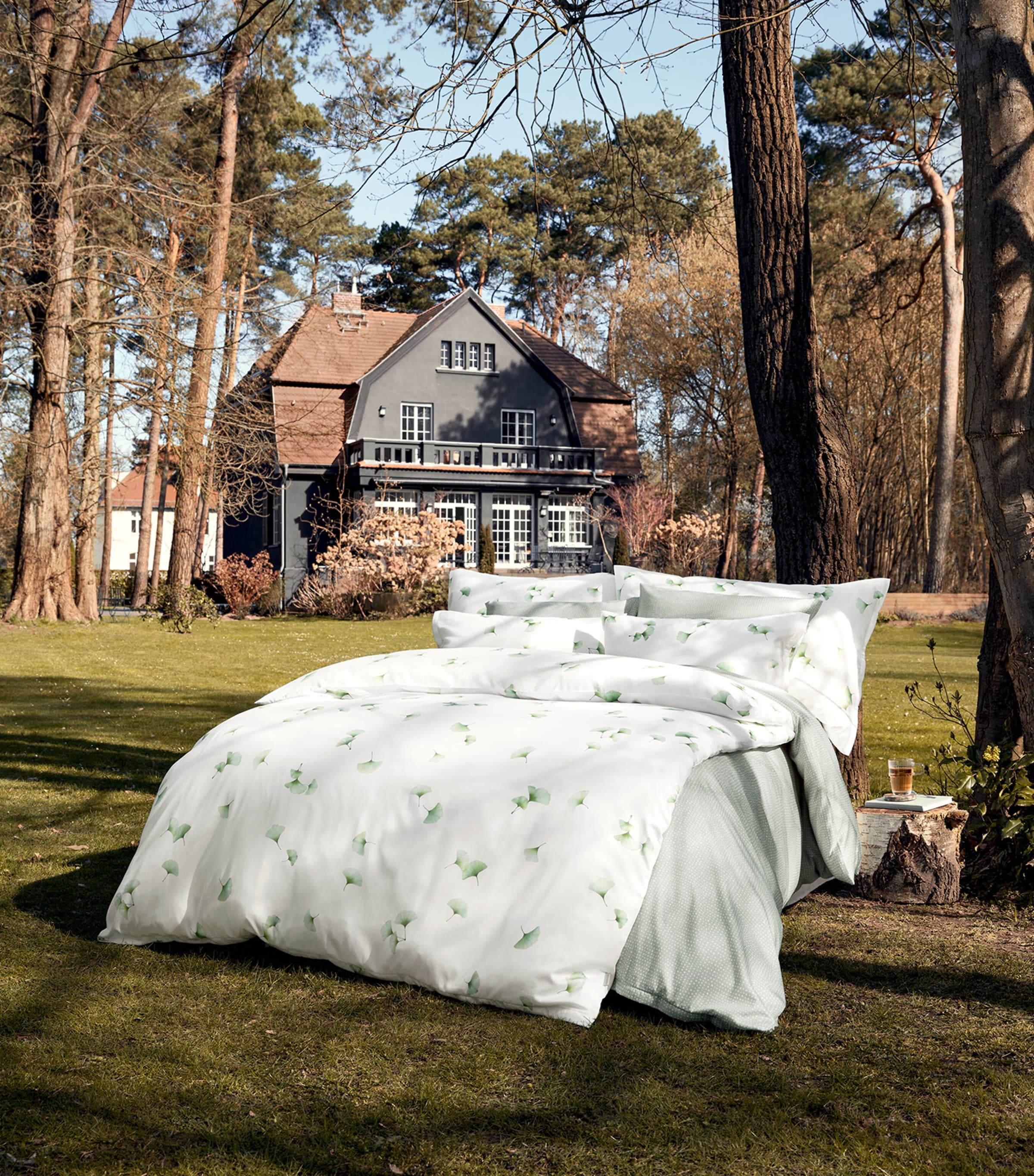 Schlossberg Cotton Aiko King Oxford Pillow Case (50cm x 75cm) Blanc Image 2