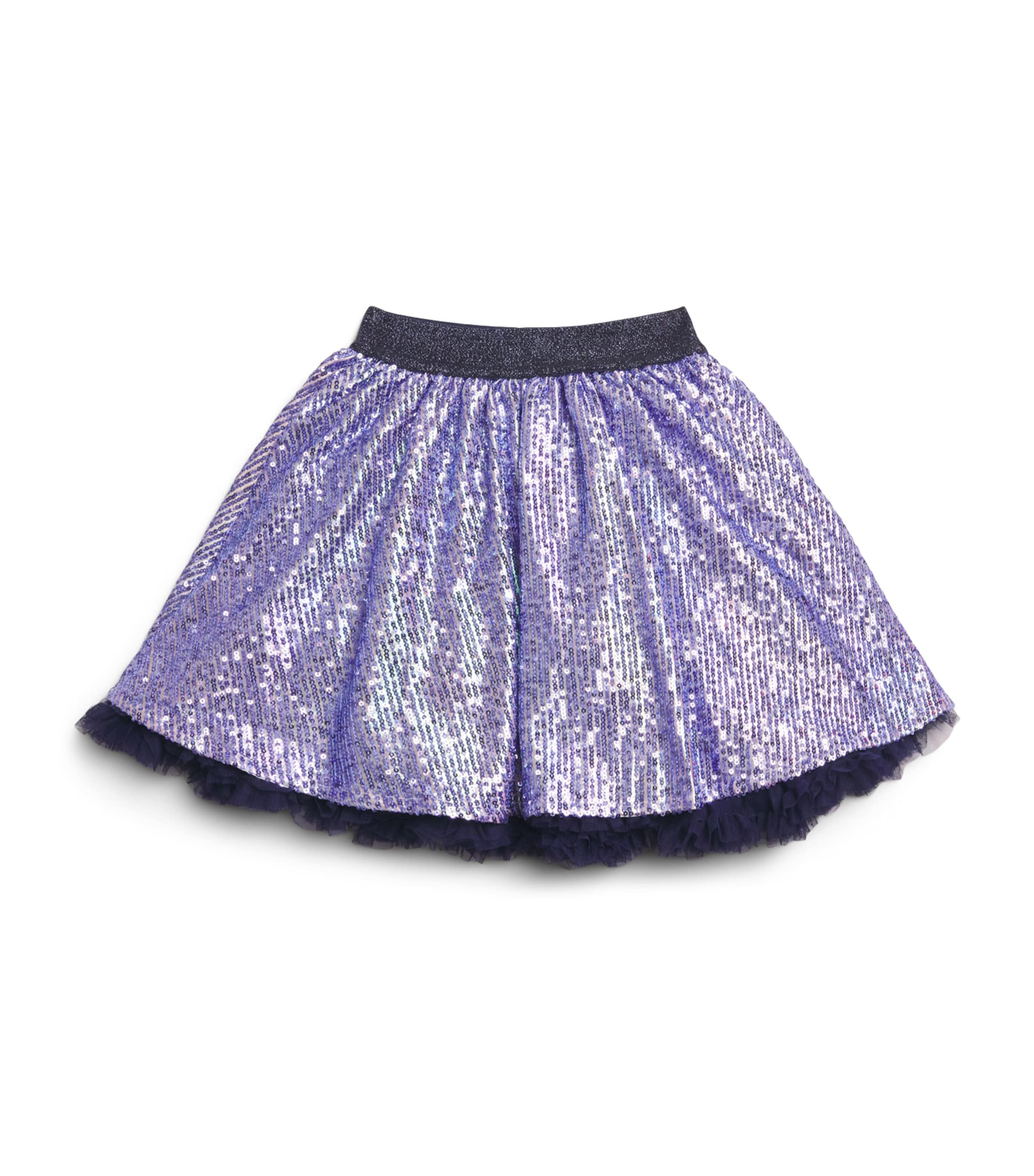 Billieblush Sequin Skirt In Purple