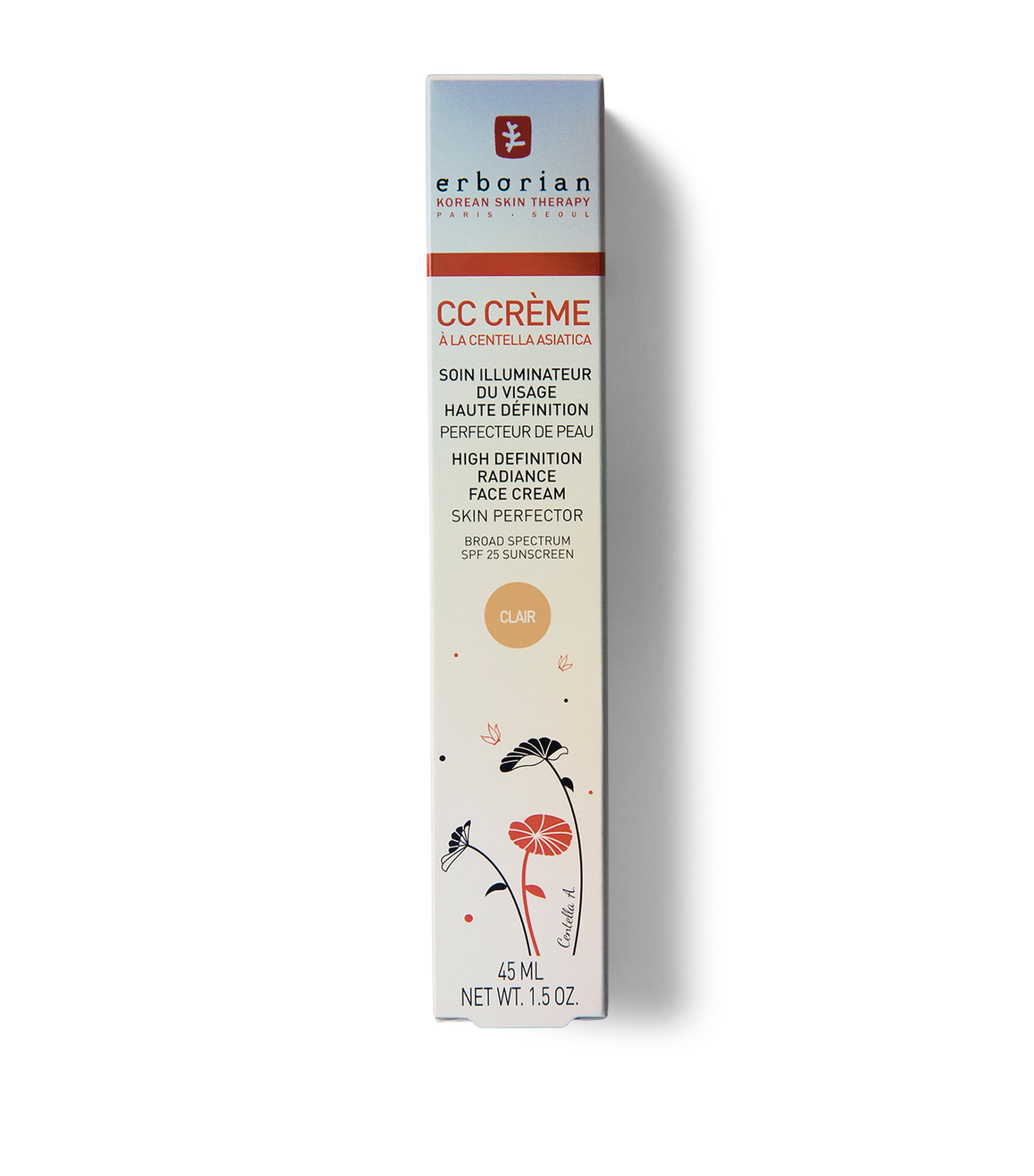 ERBORIAN Cc Crème SPF 25 Clair Image 3