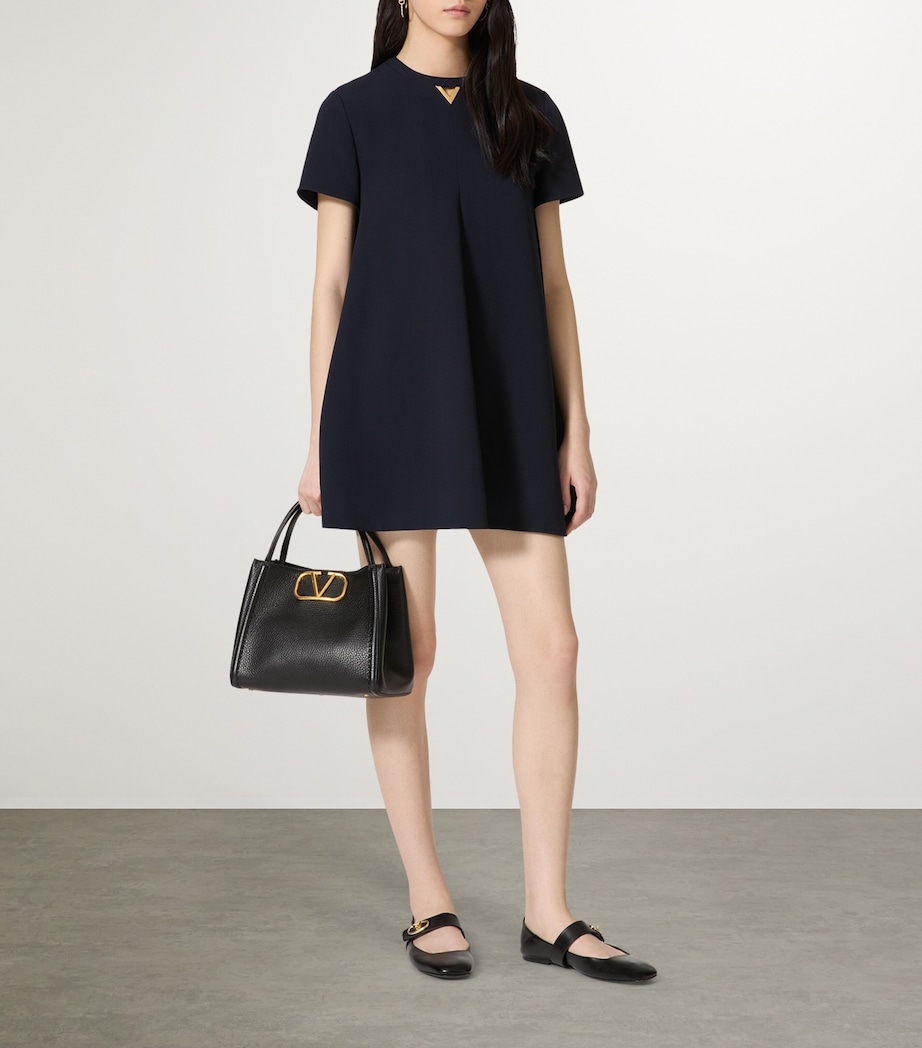 Medium Leather Alltime Top-Handle Bag 0NO Image 2