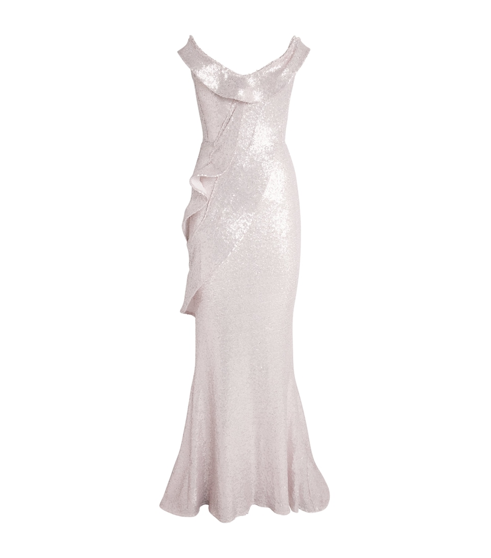 Maticevski Sequinned Zya Gown Sequin