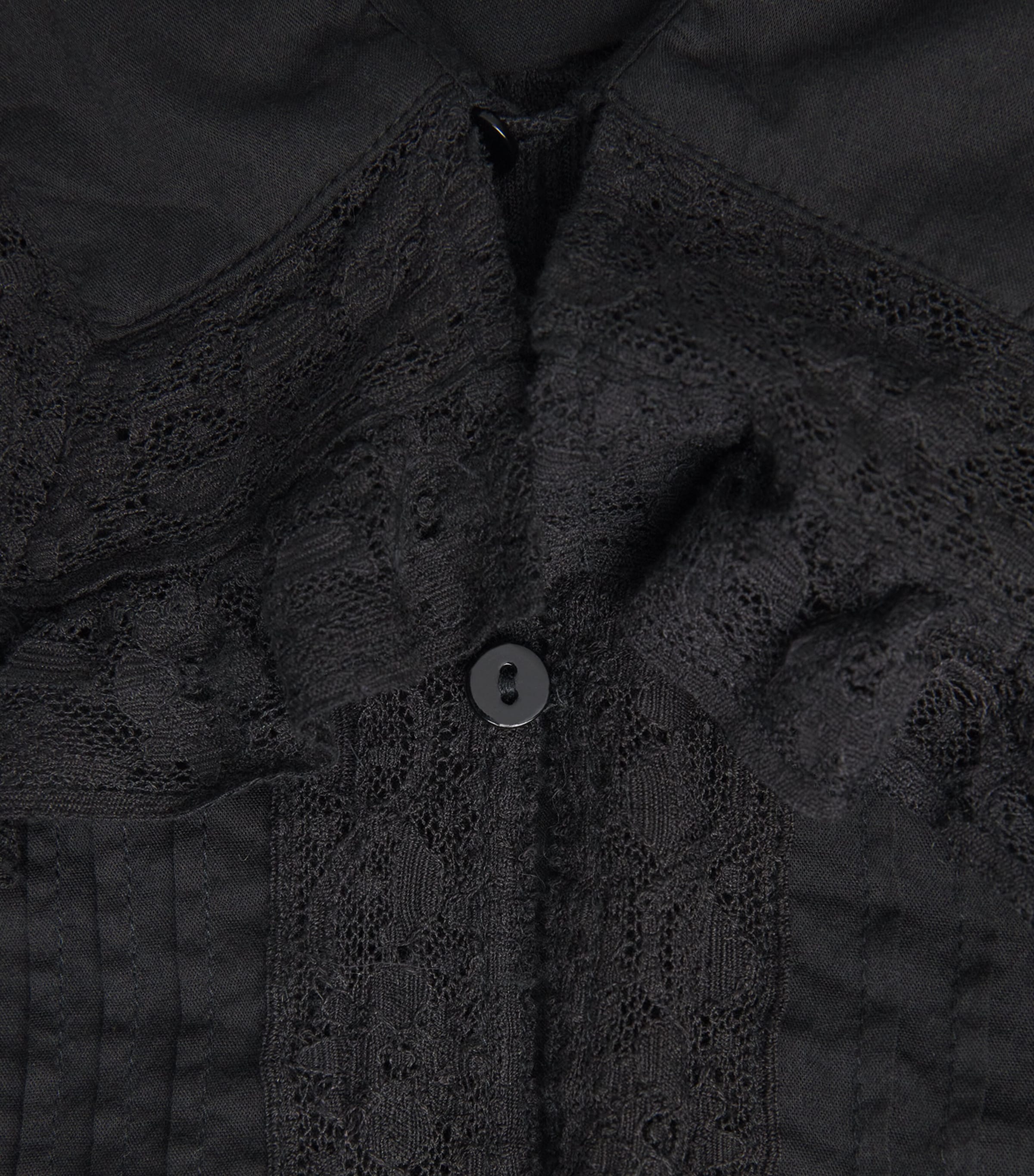 Cotton Ellery Blouse BLACK Image 5