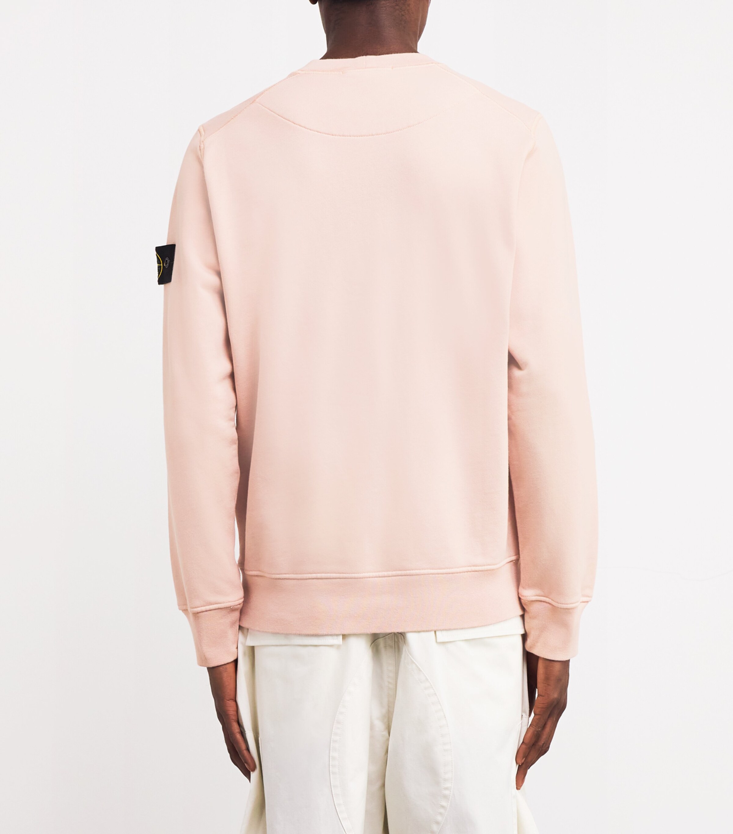 Stone Island Cotton Compass Logo Sweatshirt | Harrods UK