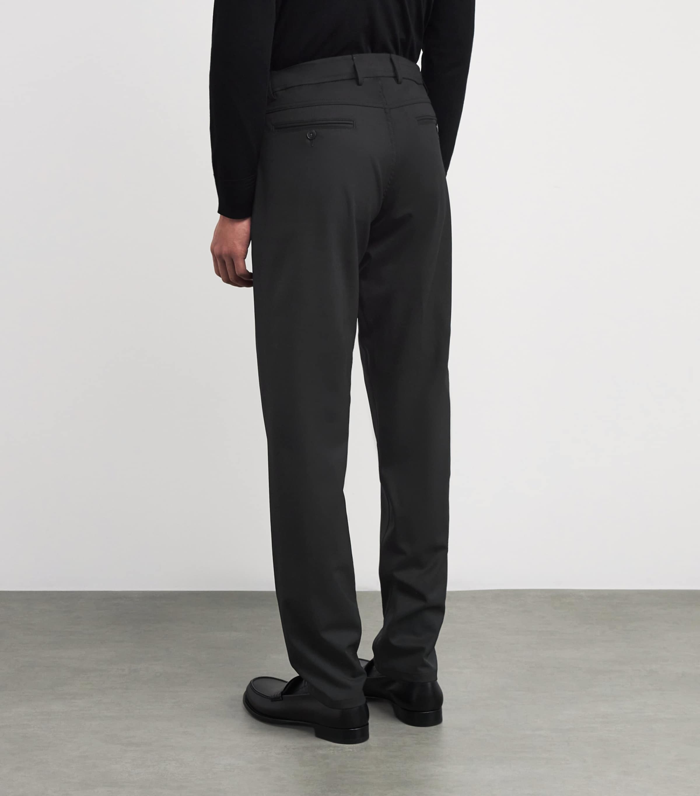Stretch Wool Travel Tailored Trousers 101 Image 3