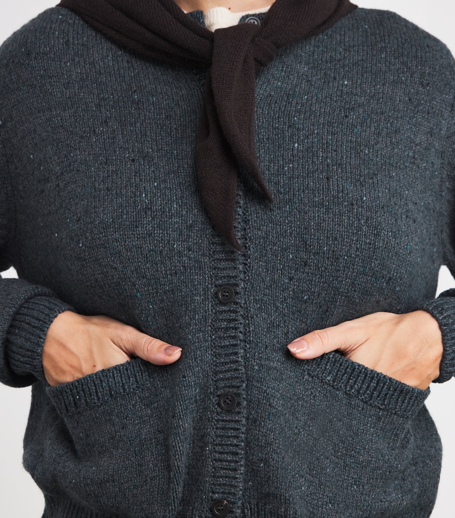 Donegal Cashmere Cardigan 006336 STORM DONEGAL Image 6