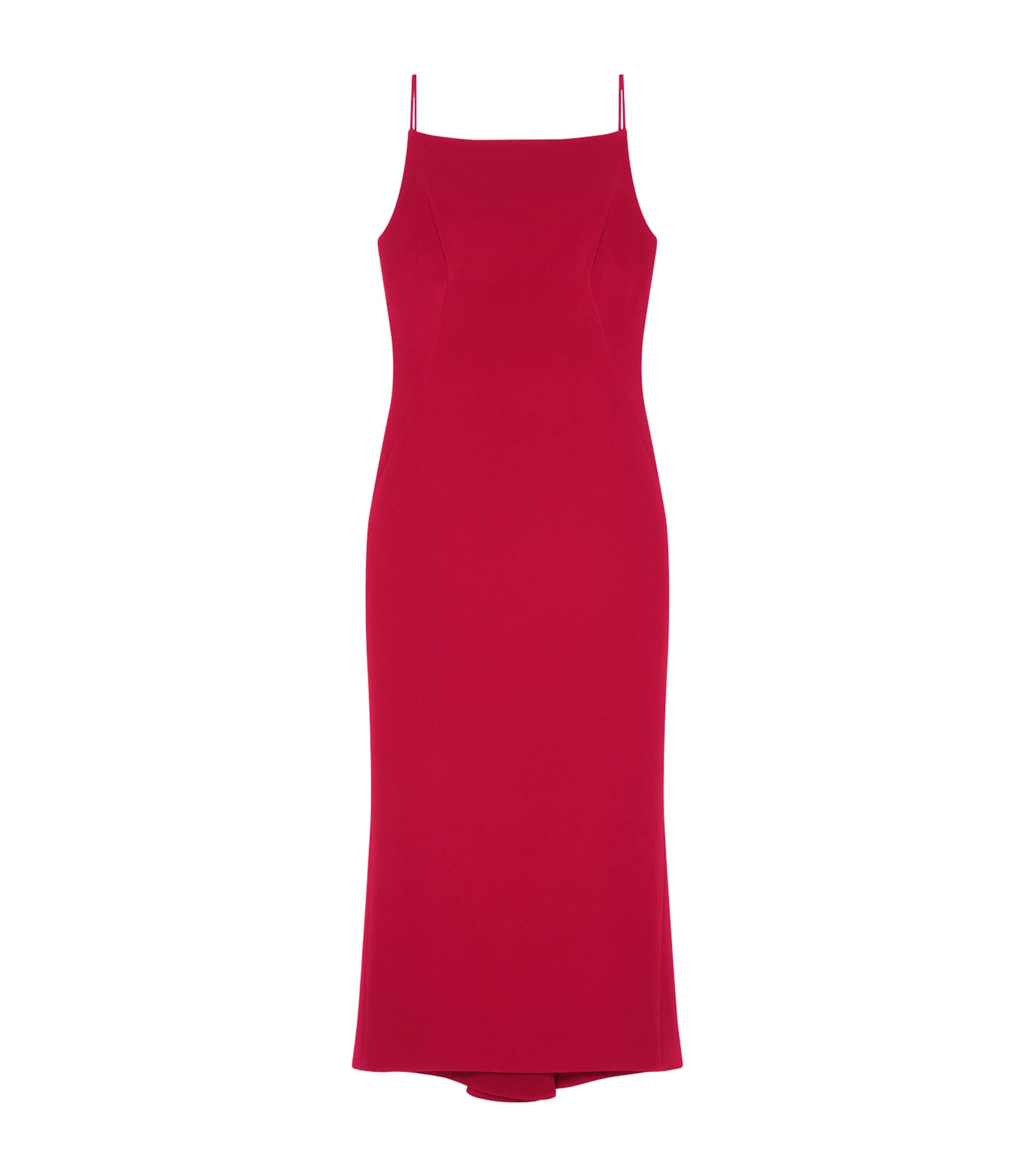 Givenchy Womens Sliced Kick-Back Midi Dress Image 1