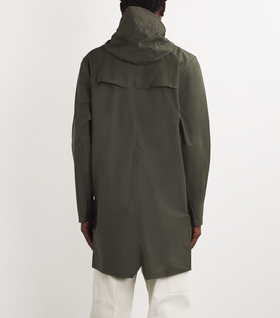 Core Longline Rain Jacket GREEN Image 4