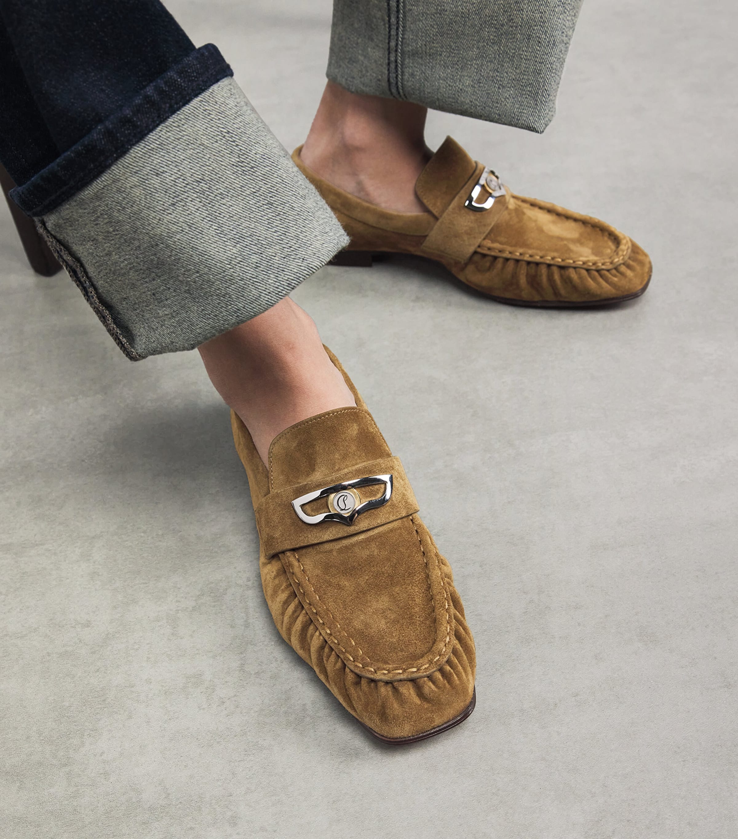 Mocallista Suede Loafers Z092 Image 2