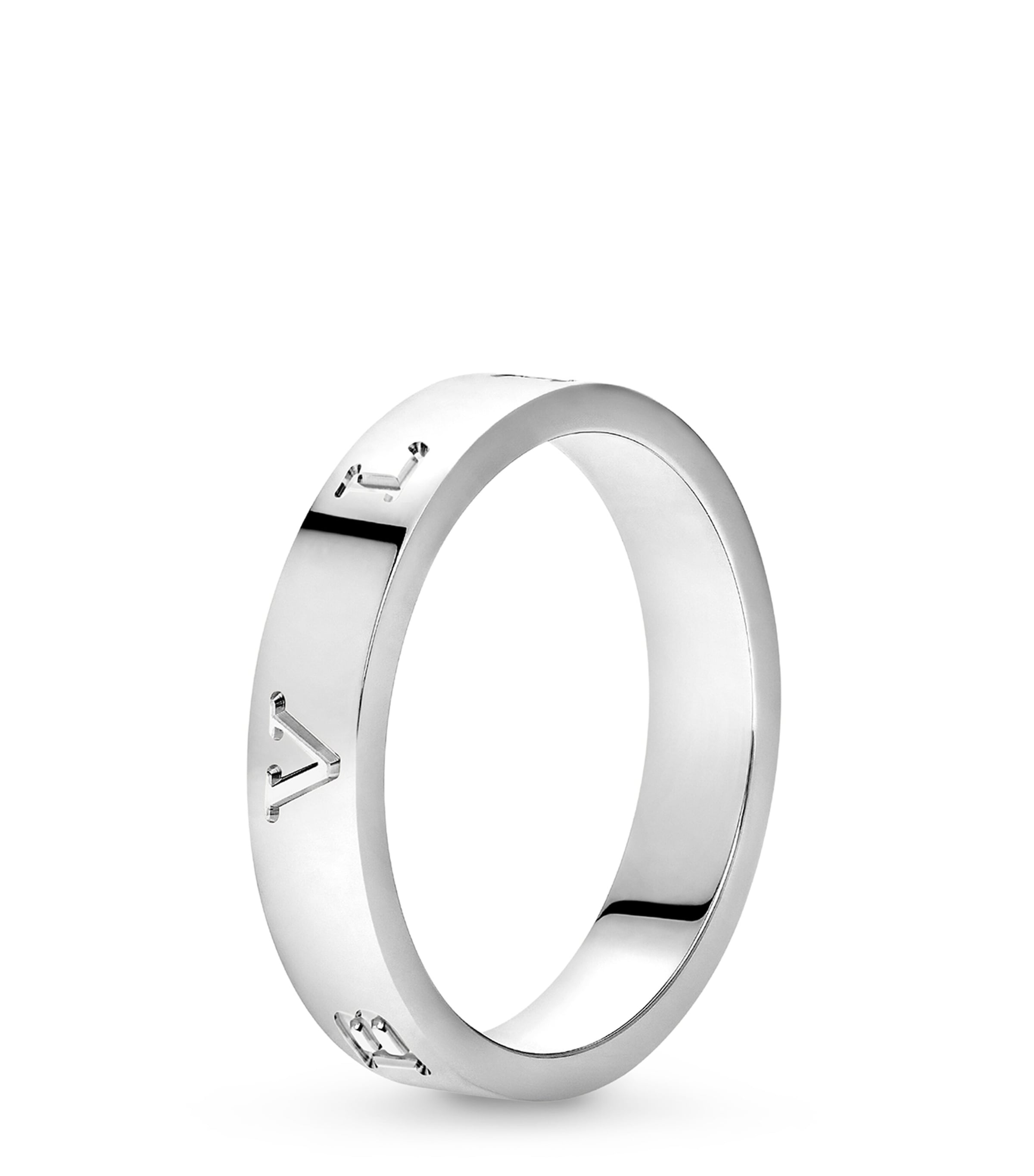White Gold B.zero1 Ring WHITE GOLD Image 1