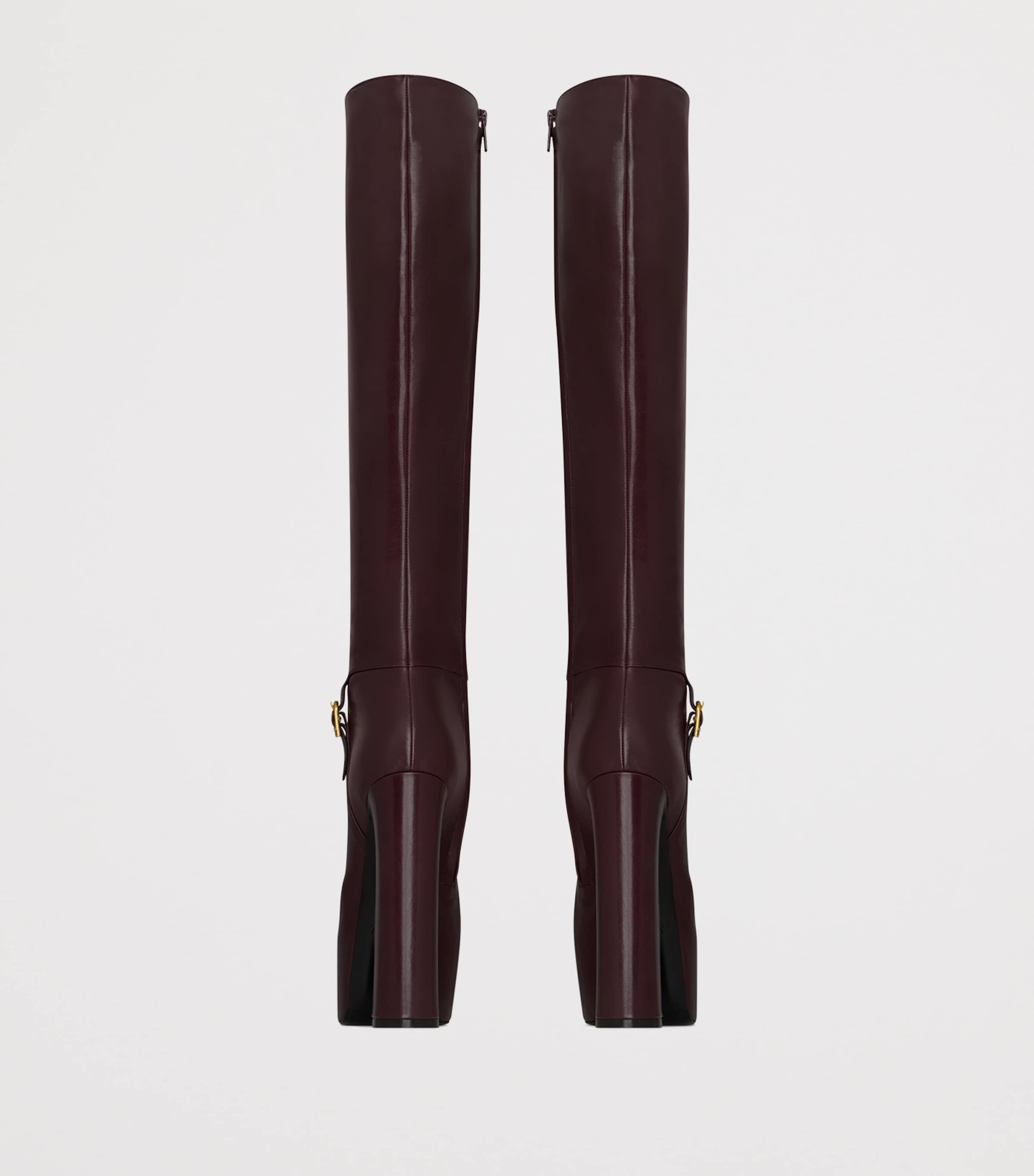 Leather Nico Platform Boots 105 6619 Image 3